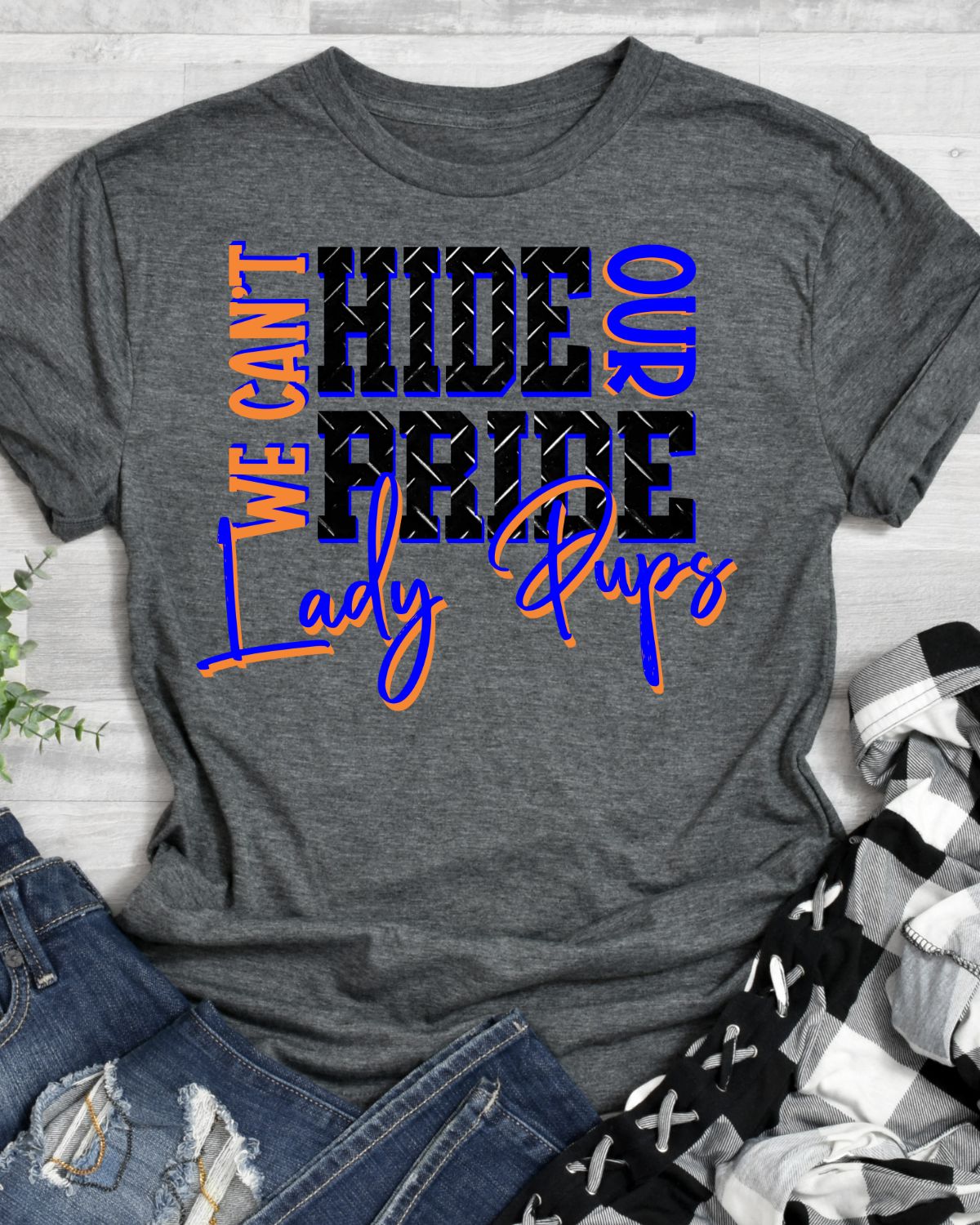 We Can't Hide Our Pride Lady Pups DTF Transfer