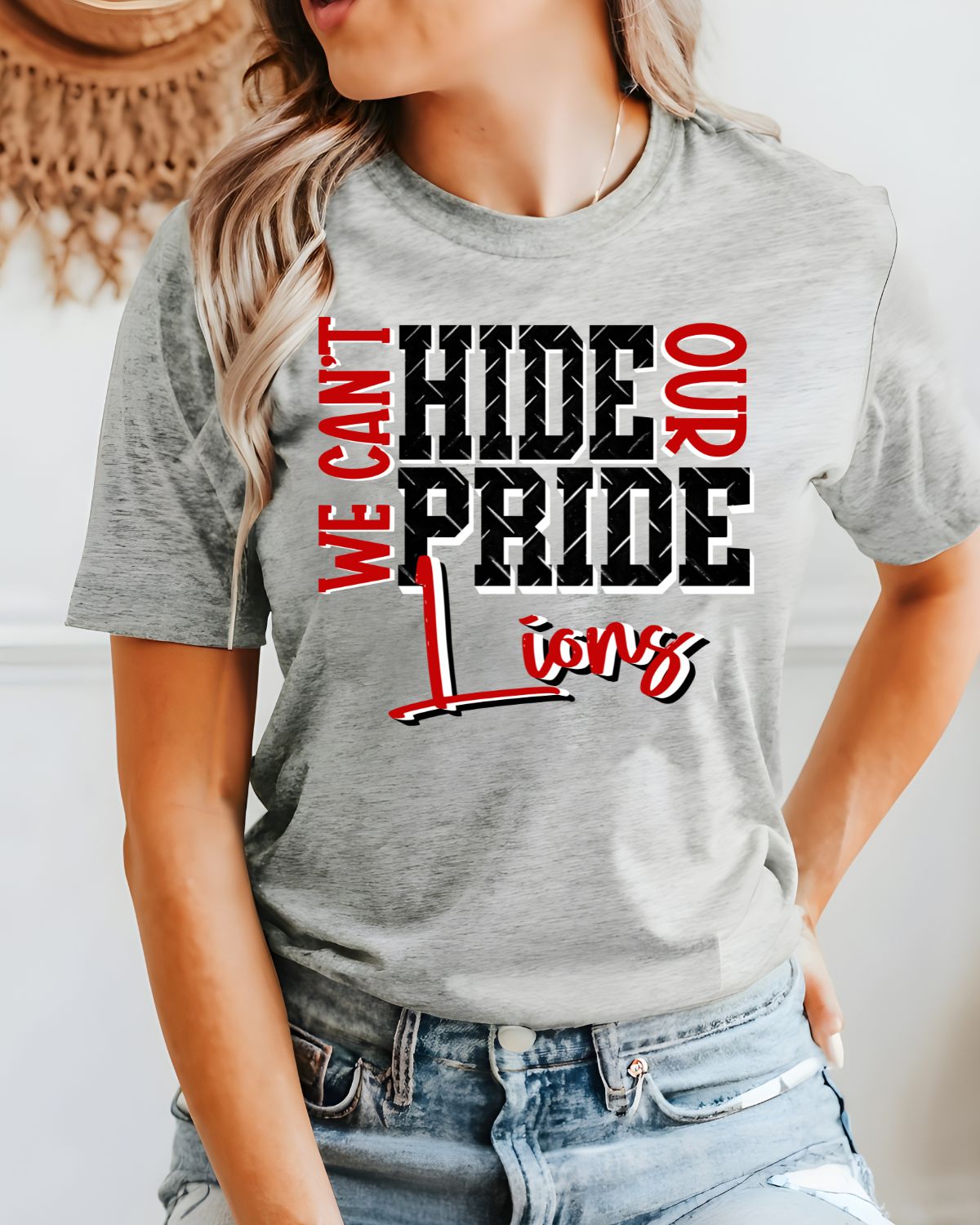 We Cant Hide Our Pride Lions DTF Transfer