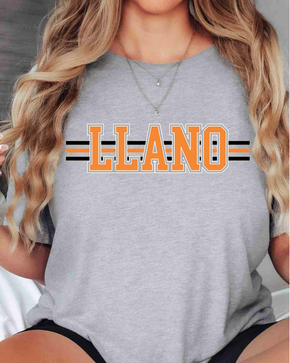 Llano Word with Lines DTF Transfer