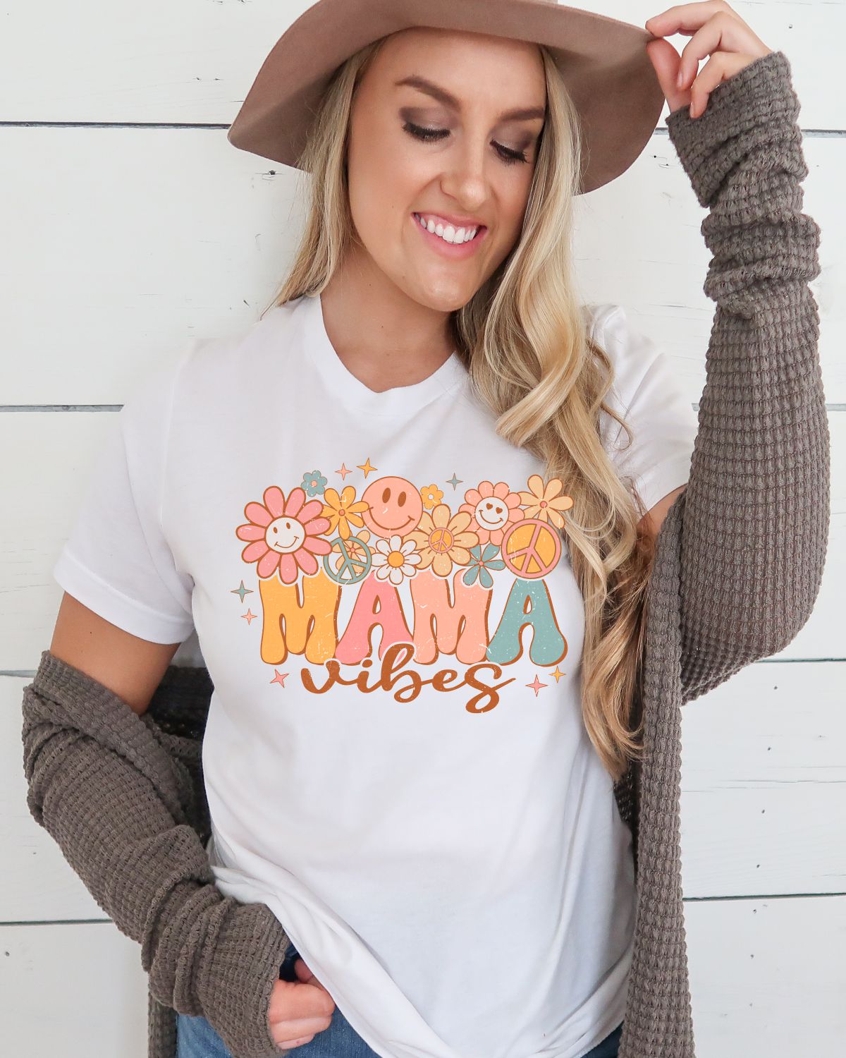 Mama Vibes Retro DTF Transfer