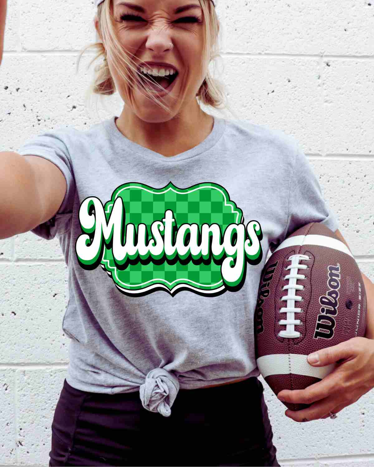 Mustangs Retro Bracket DTF Transfer