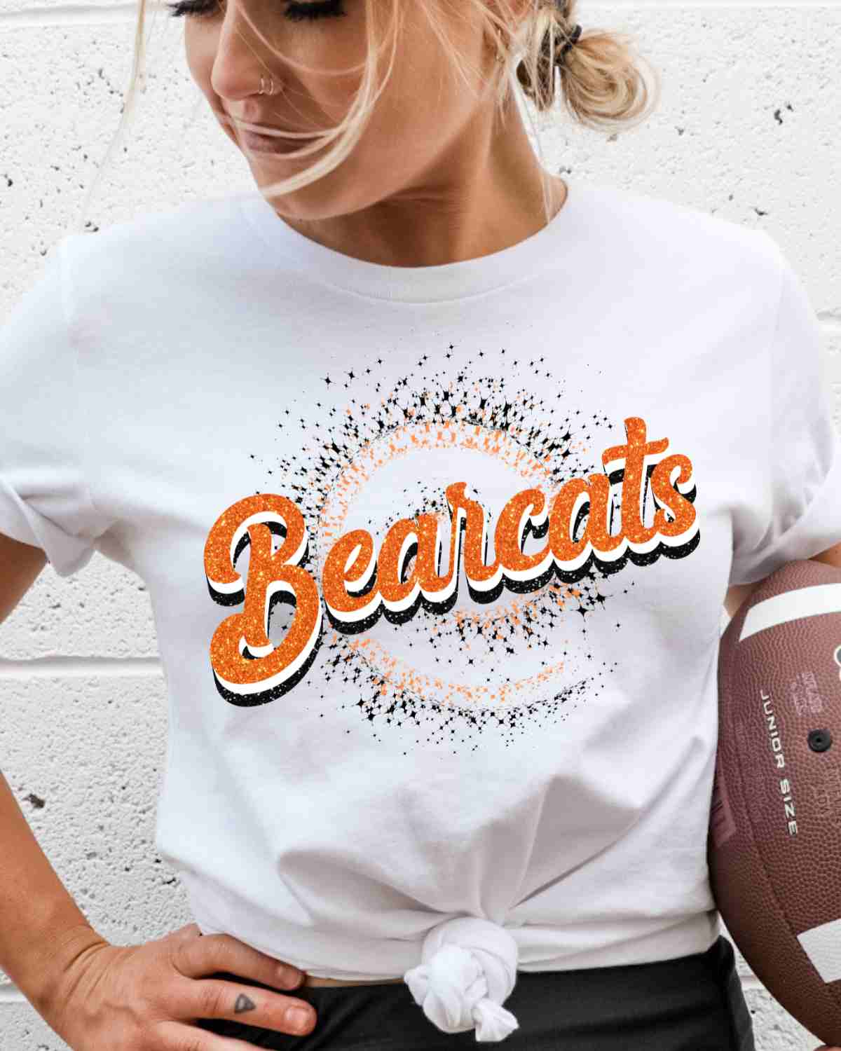 Bearcats Swirl DTF Transfer