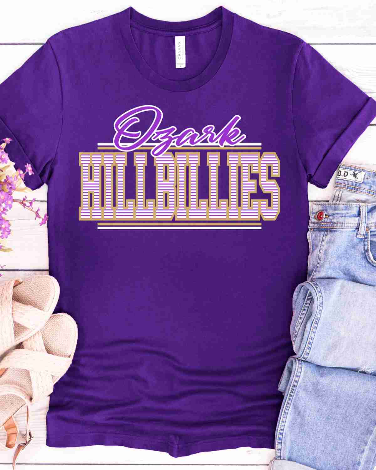 Ozark Hillbillies Stripes DTF Transfer