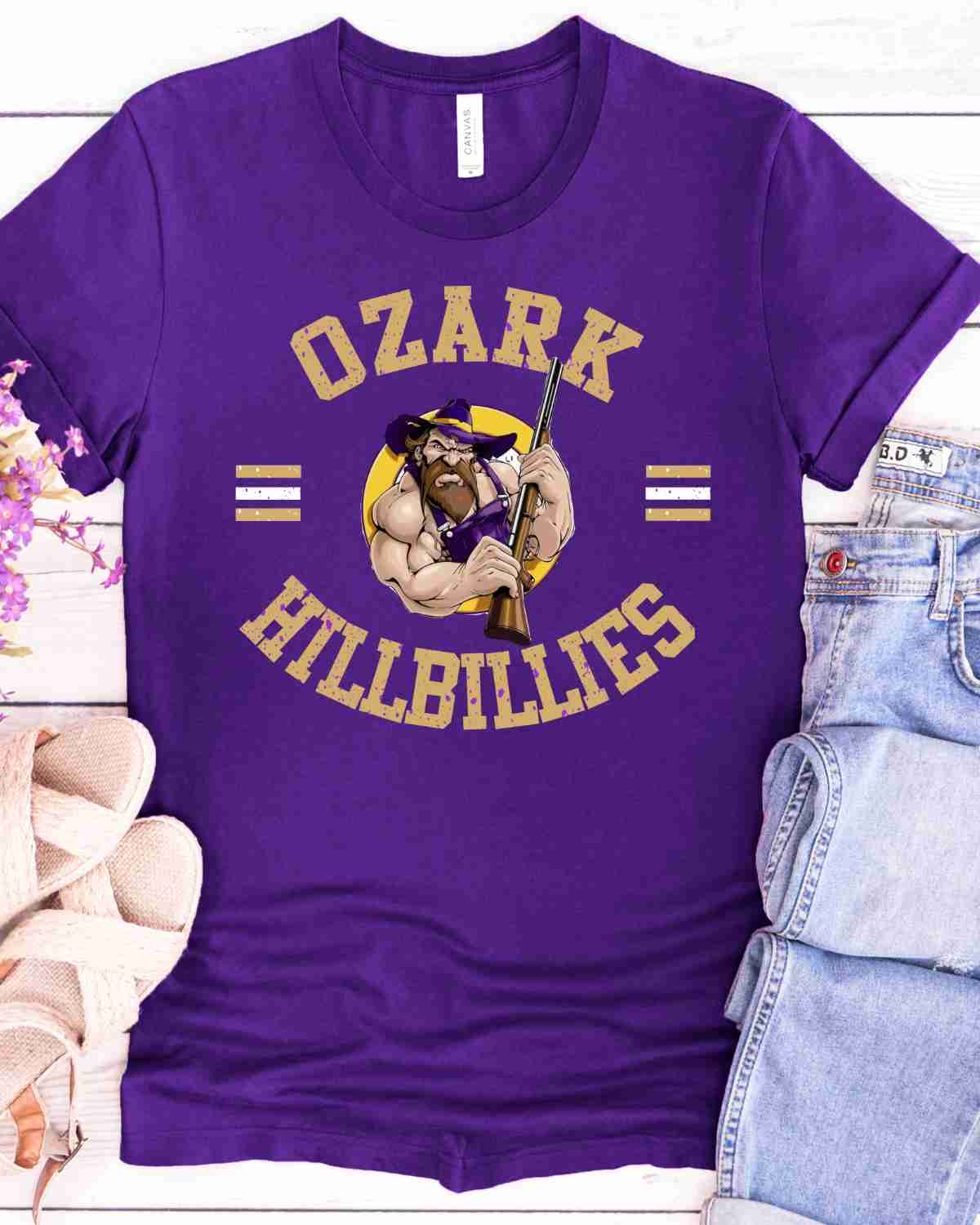 Ozark Hillbillies Circle Logo DTF Transfer