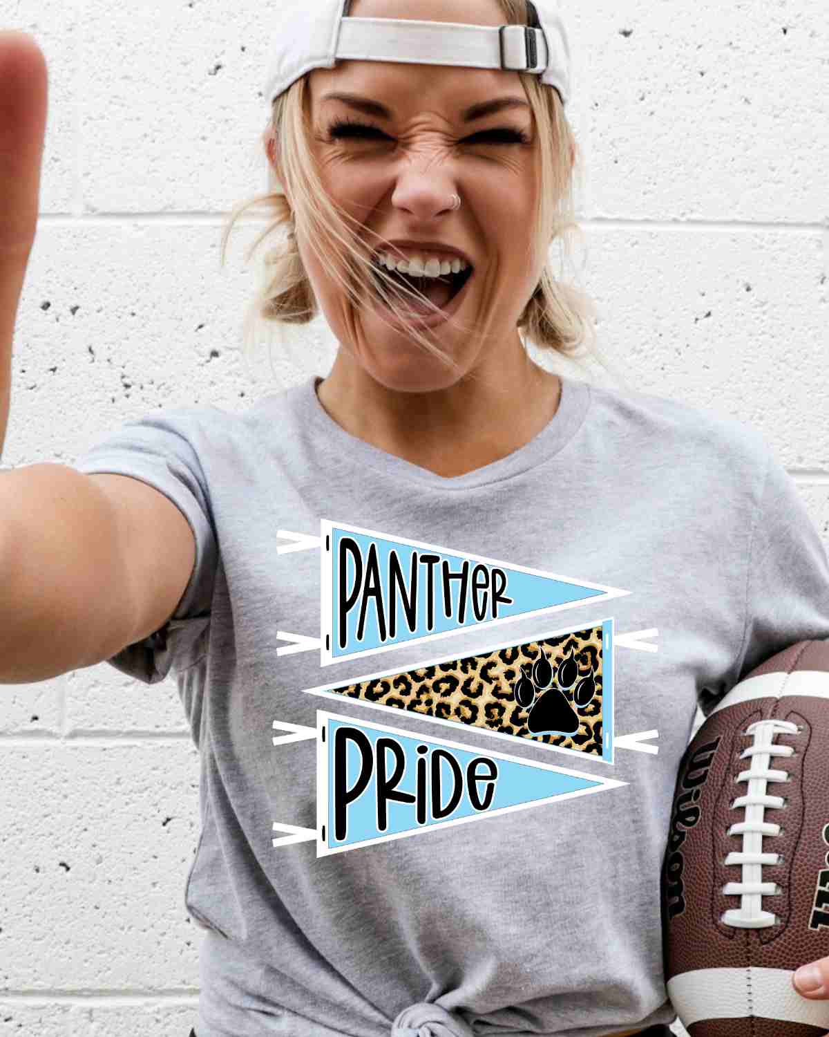 Panther Pride Pennants DTF Transfer