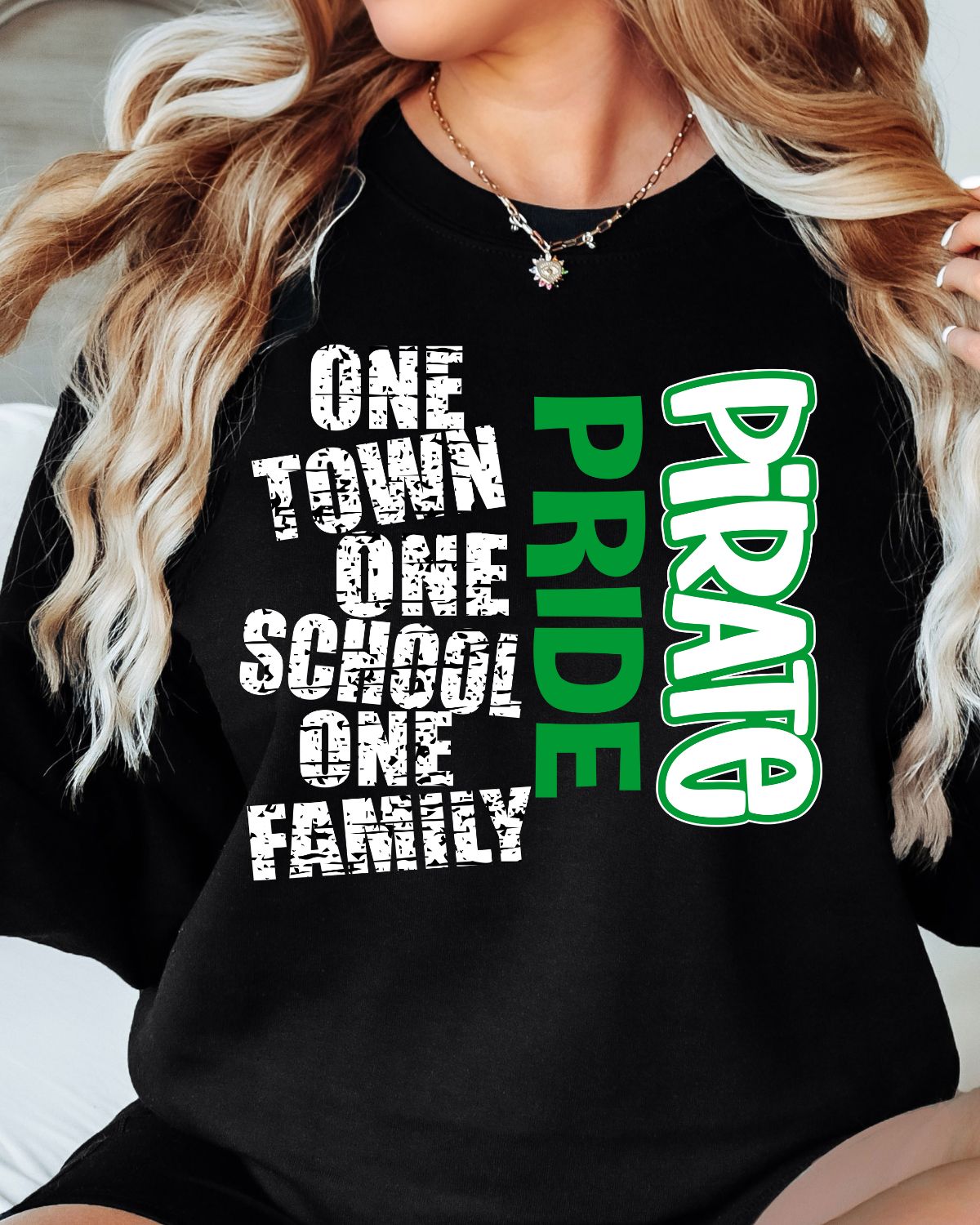 One Town One School Pirate Pride DTF Transfer