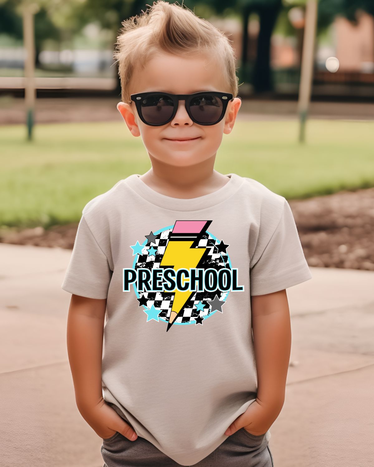 Pencil Bolt Custom Grade DTF Transfer