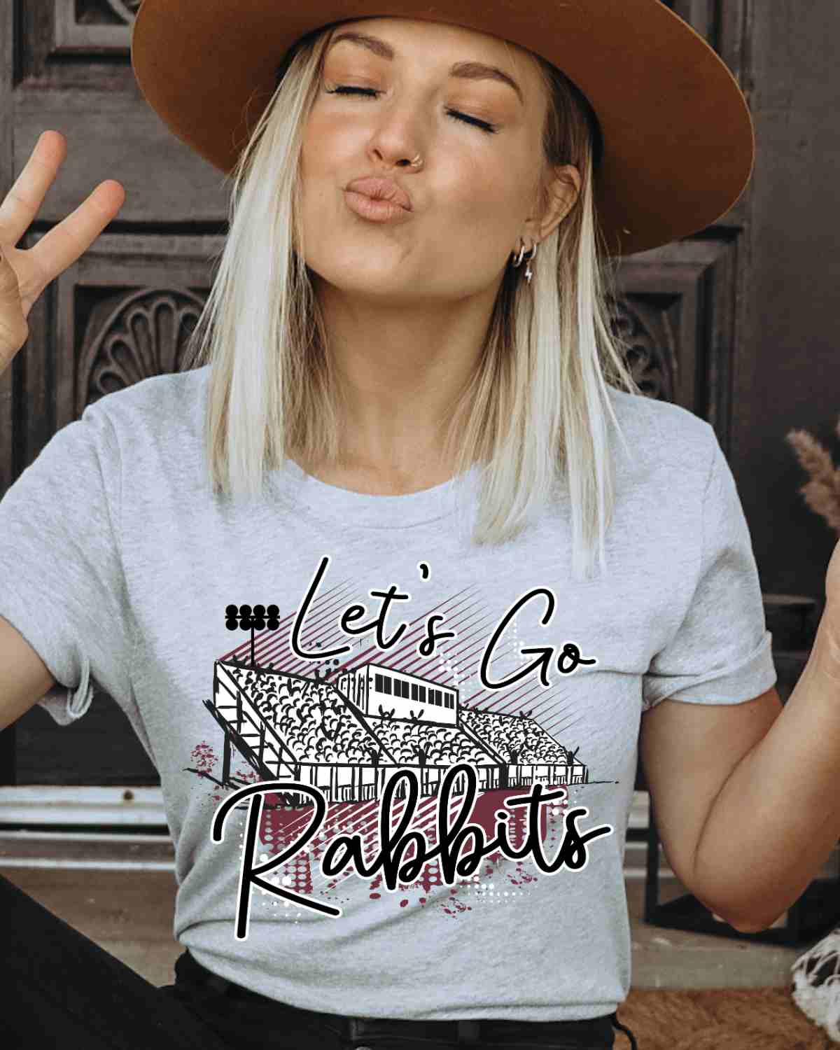 Let's Go Rabbits DTF Transfer