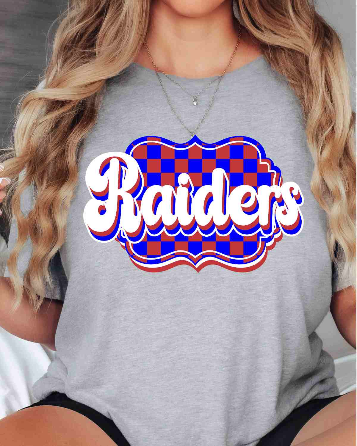 Raiders Retro Bracket DTF Transfer