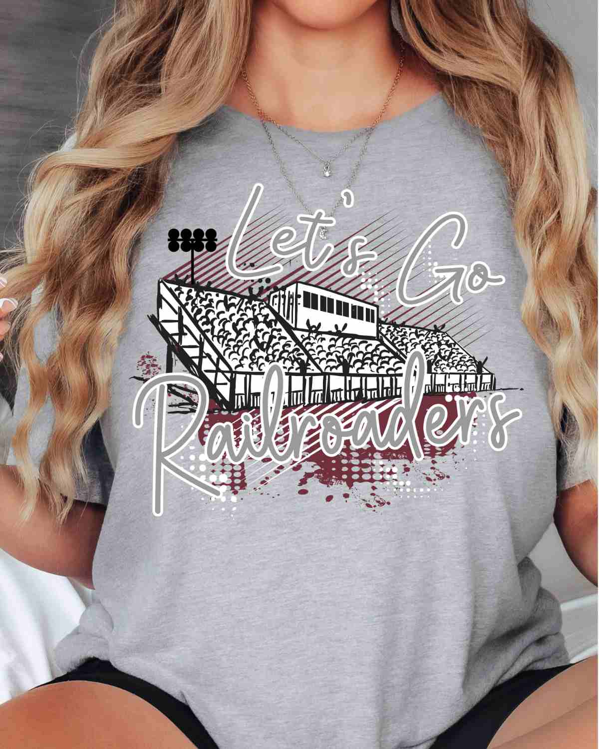 Let's Go Railroaders Stadium DTF Transfer