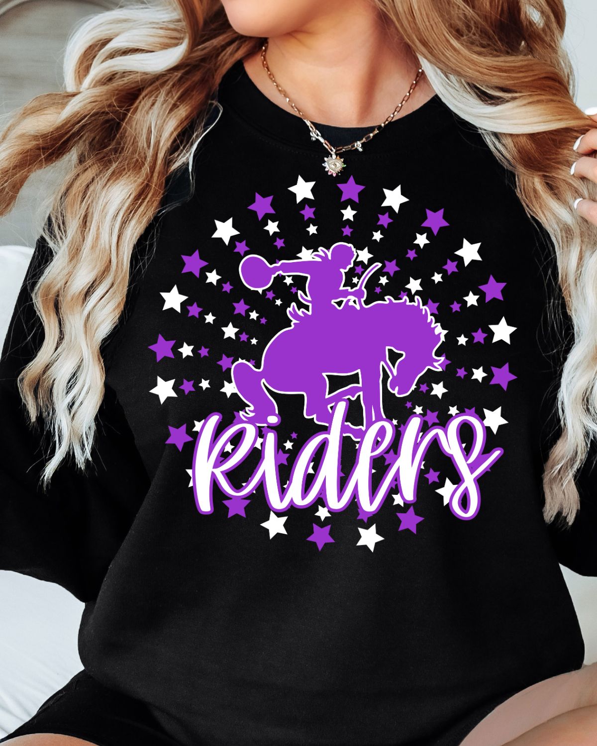 Riders Star Circle DTF Transfer