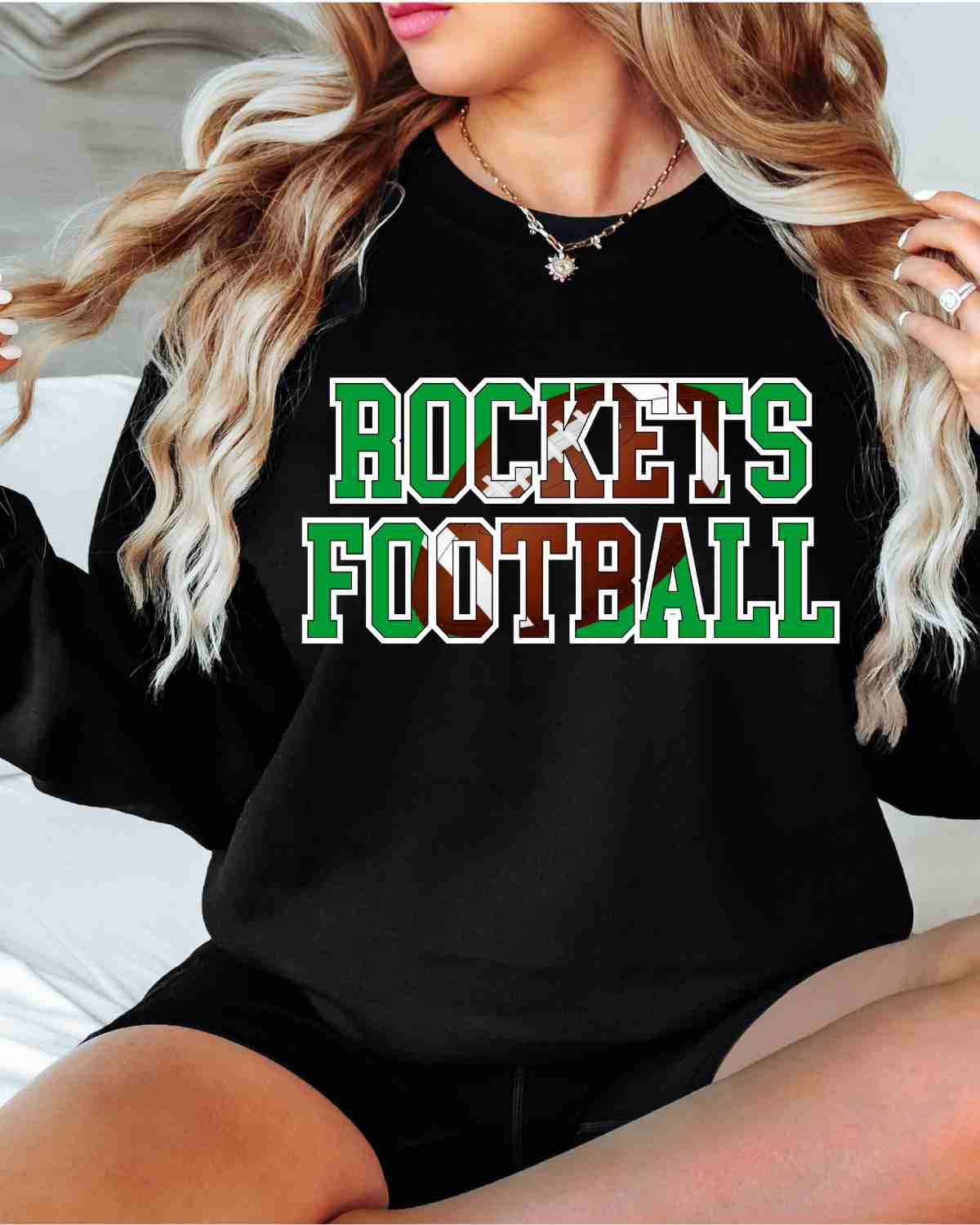 Rockets Football Words DTF Transfer