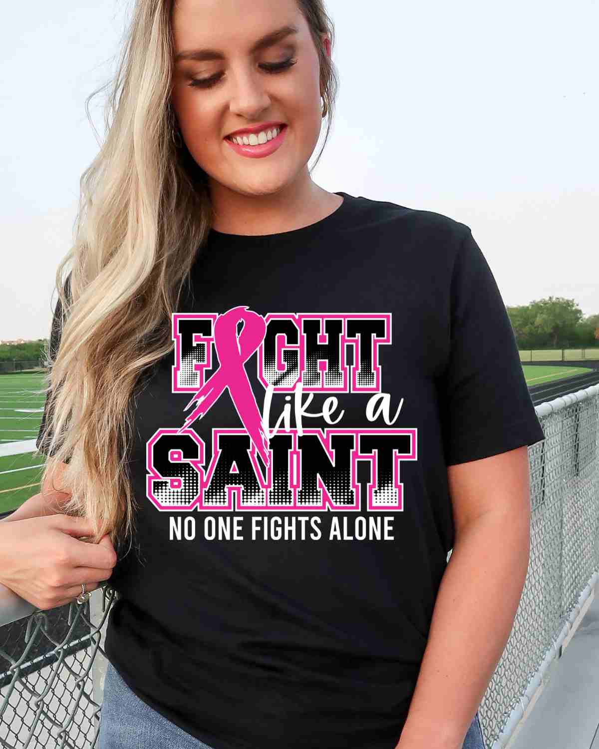 Fight Like a Saint DTF Transfer