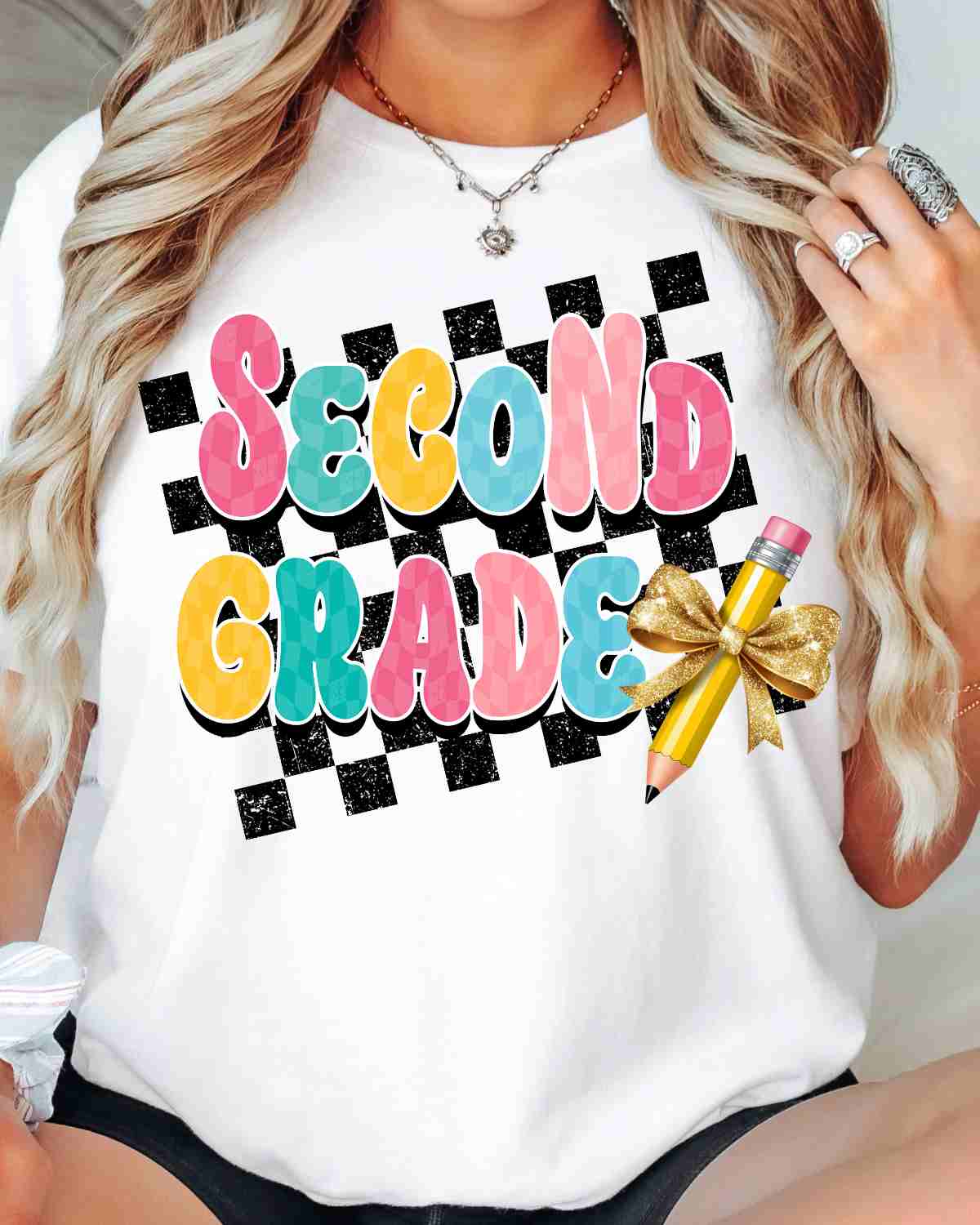 Grade Checkered DTF Transfer