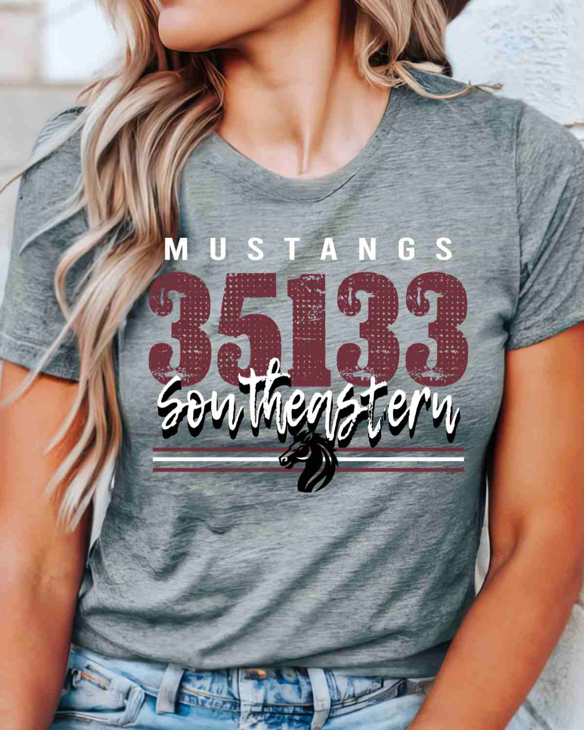 Southeastern Mustangs 35133 DTF Transfer