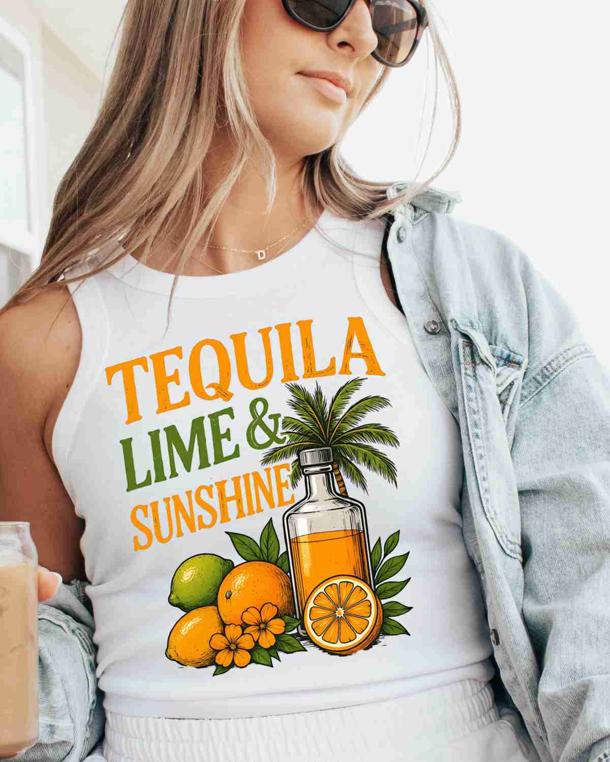 Tequila Lime Sunshine DTF Transfer