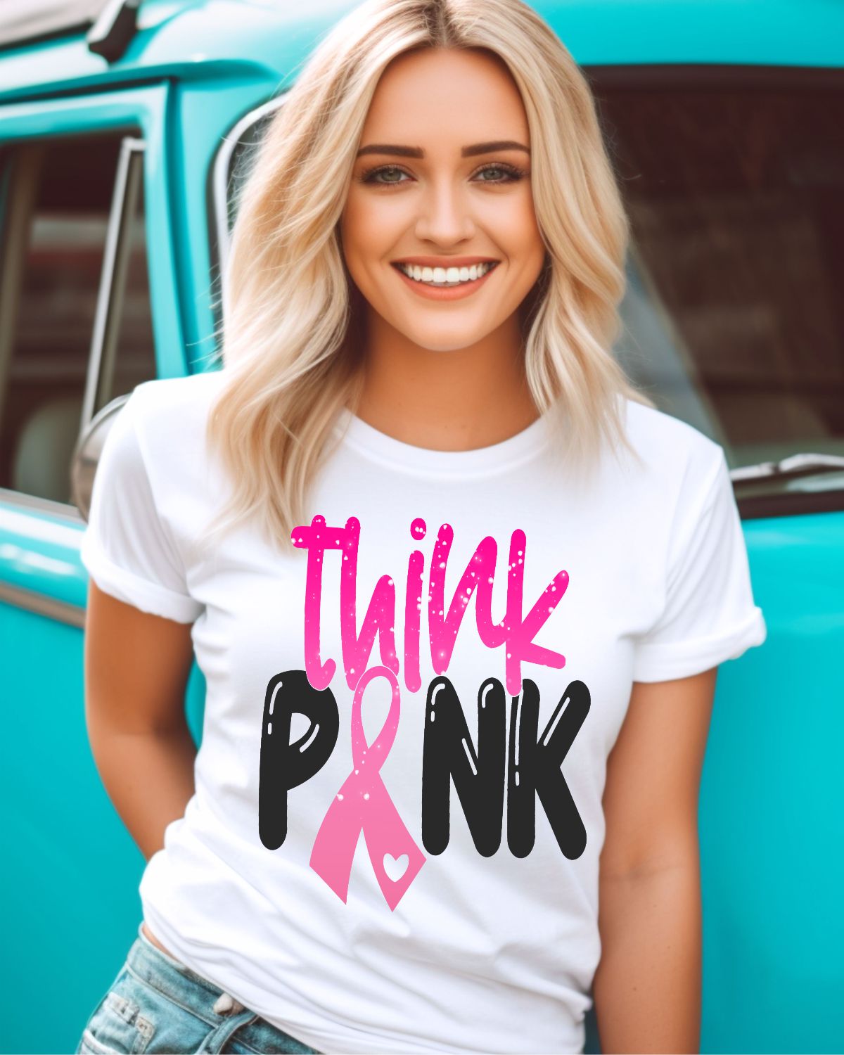 Think Pink DTF Transfer