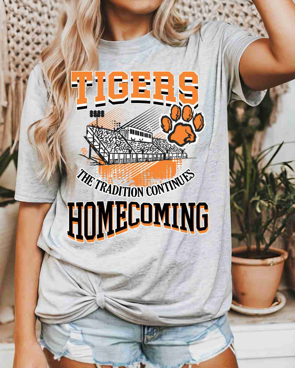 Tigers Homecoming The Tradition Continues DTF Transfer