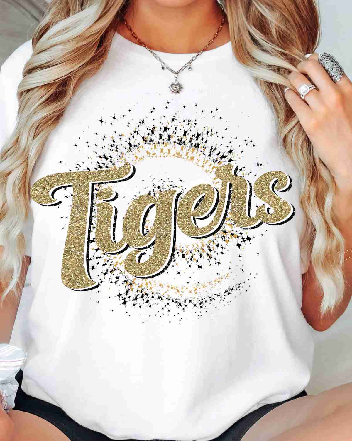 Tigers Swirl DTF Transfer