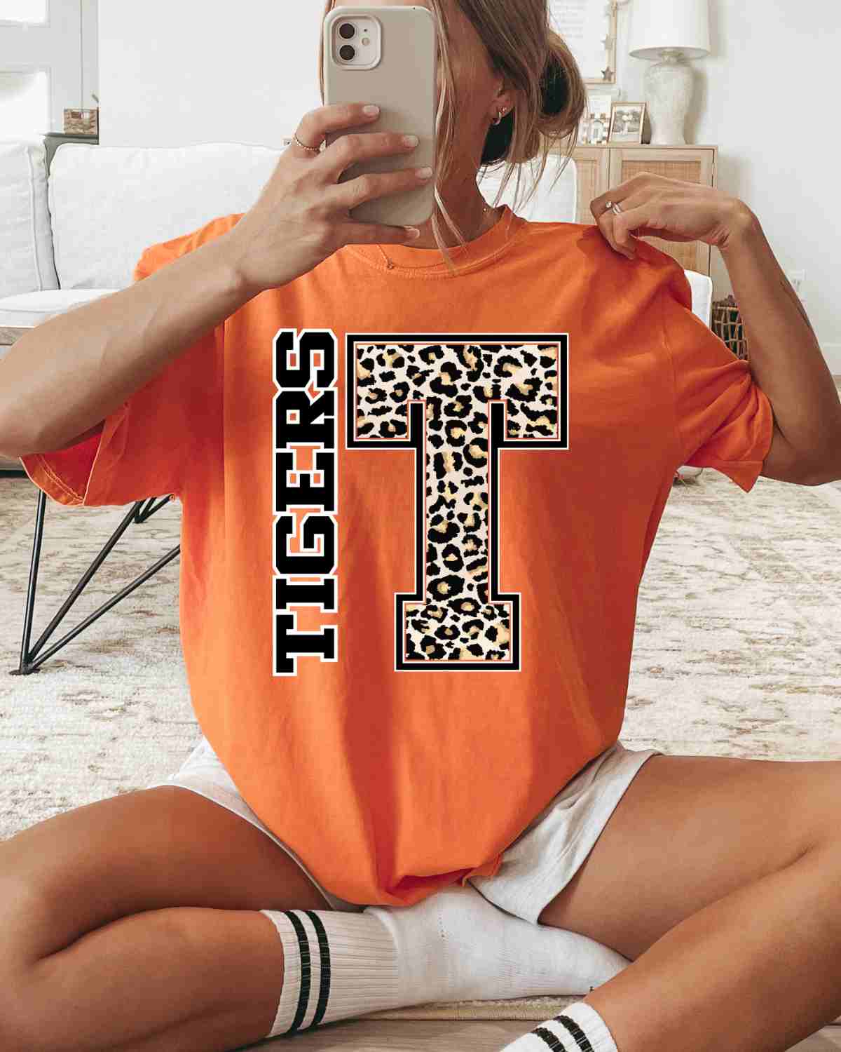 Tigers Leopard Name Letter DTF Transfer - Rustic Grace Heat Transfer Company
