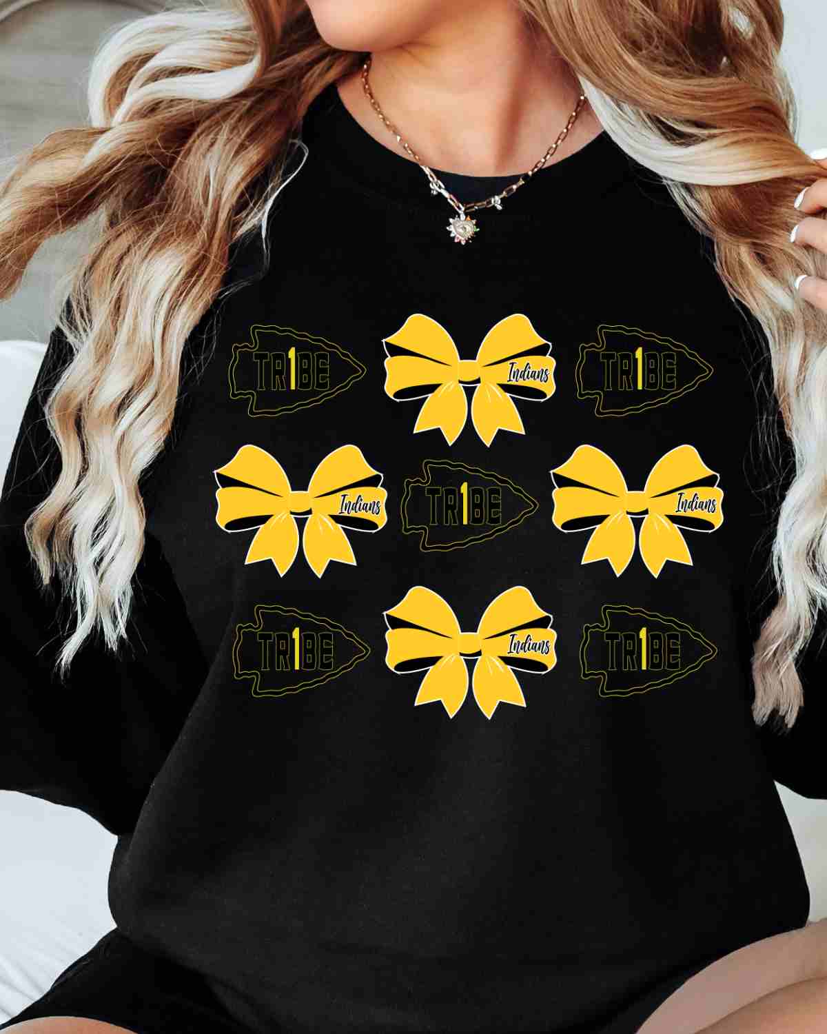 Tribe Indians Coquette Bows DTF Transfer