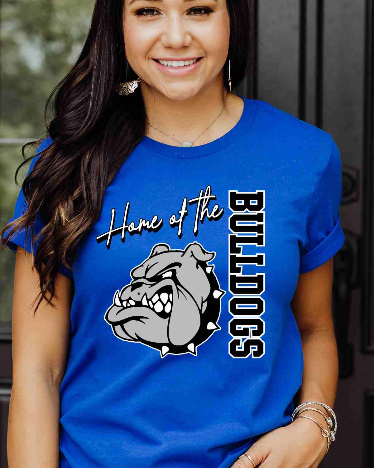 Home of the Bulldogs DTF Transfer - Rustic Grace Heat Transfer Company