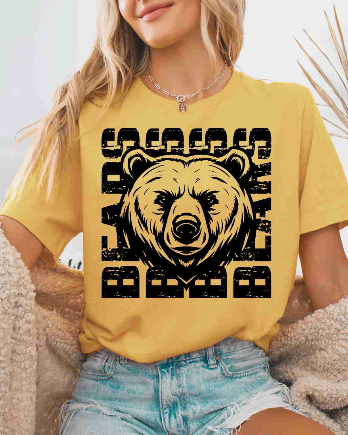 Bears Repeat Logo DTF Transfer