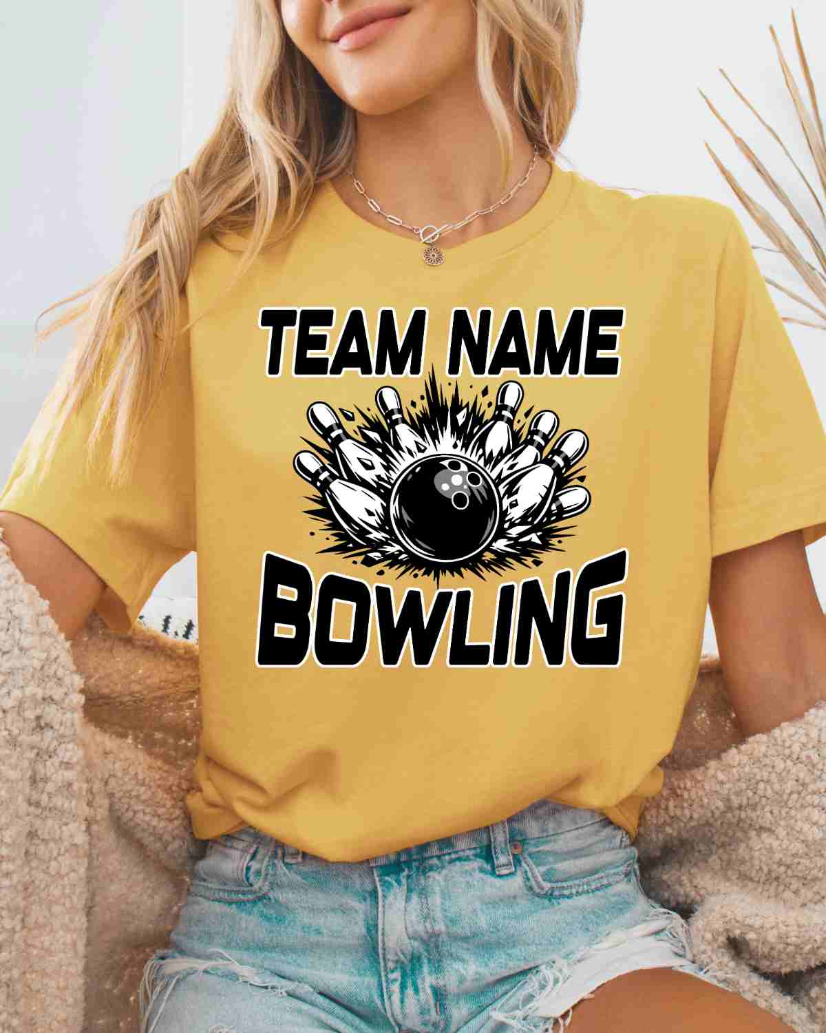 Custom Team Name Bowling Breakthrough DTF Transfer - Rustic Grace Heat Transfer Company