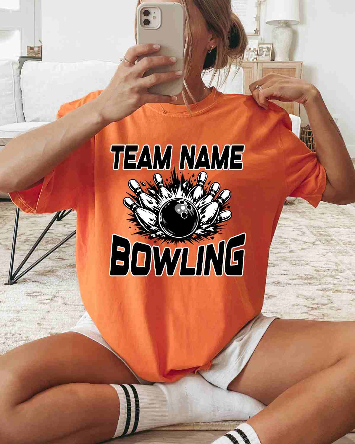Custom Team Name Bowling Breakthrough DTF Transfer - Rustic Grace Heat Transfer Company