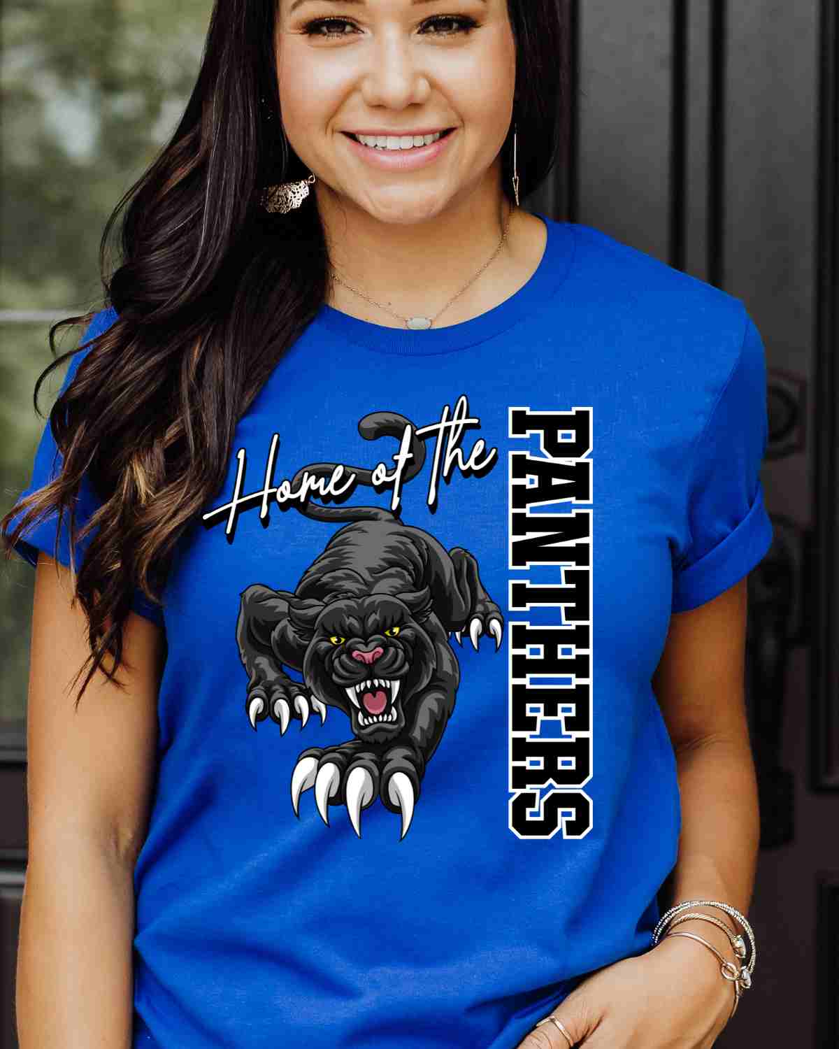 Home of the Panthers DTF Transfer - Rustic Grace Heat Transfer Company