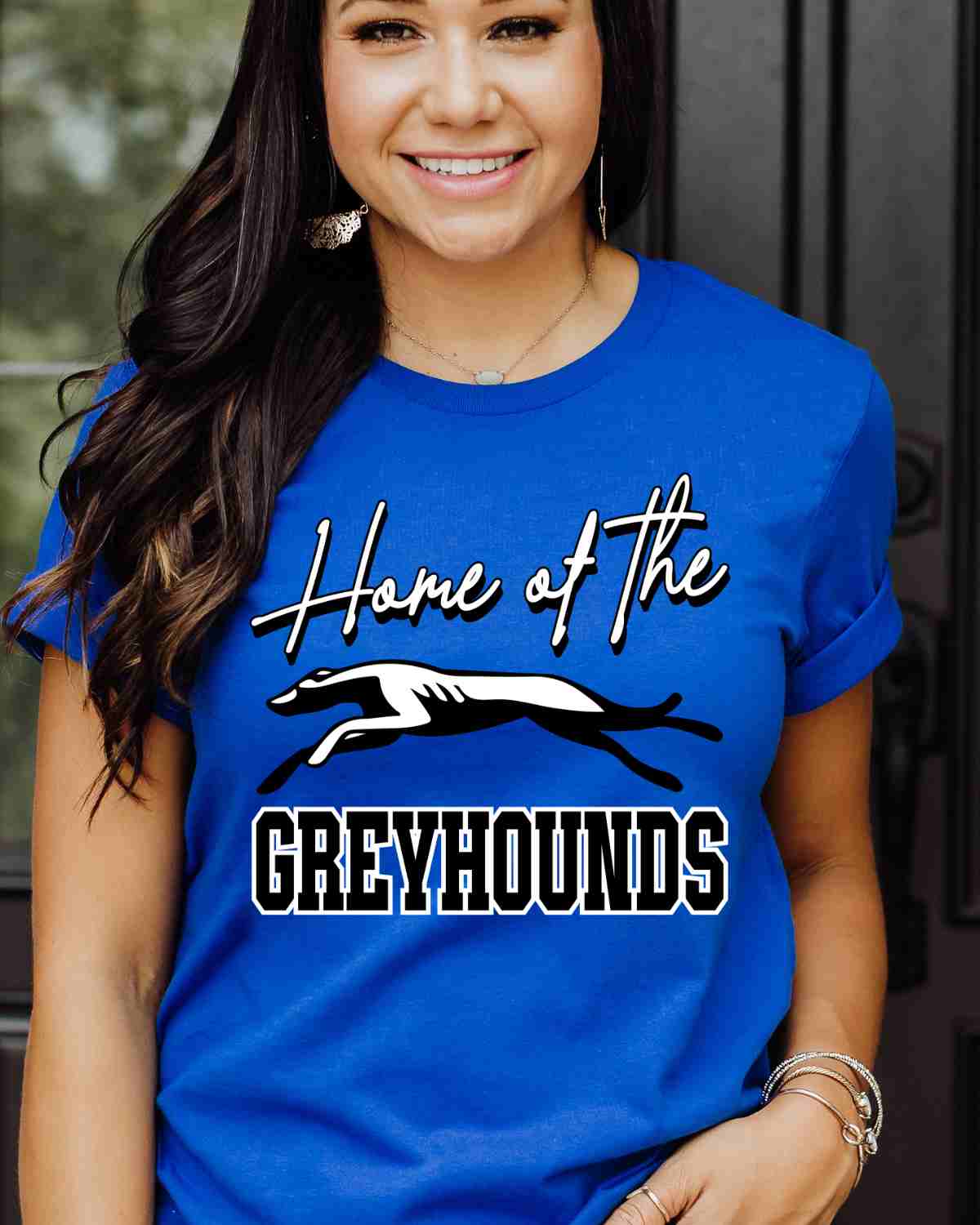 Home of the Greyhounds DTF Transfer - Rustic Grace Heat Transfer Company
