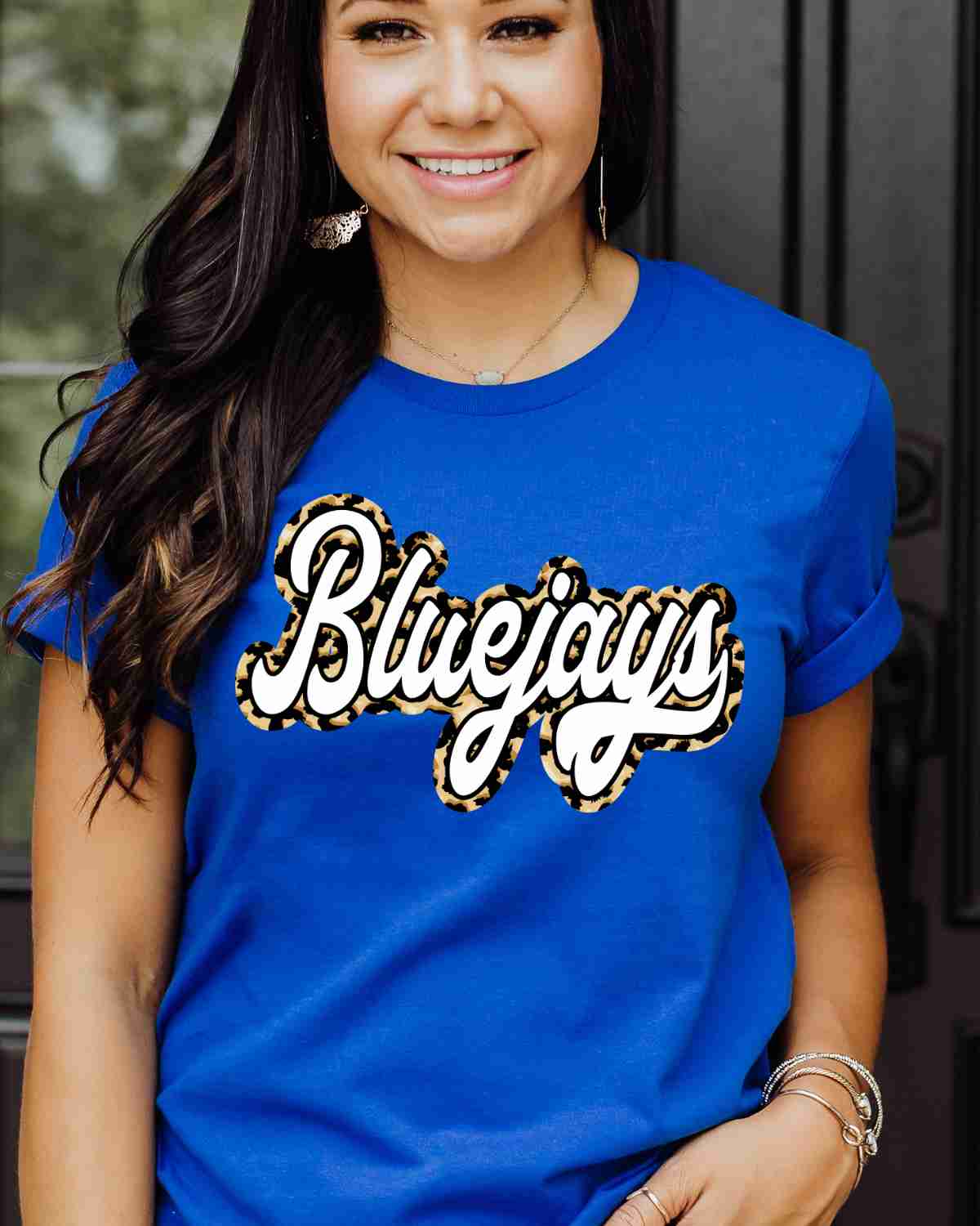 Bluejays Retro Word DTF Transfer