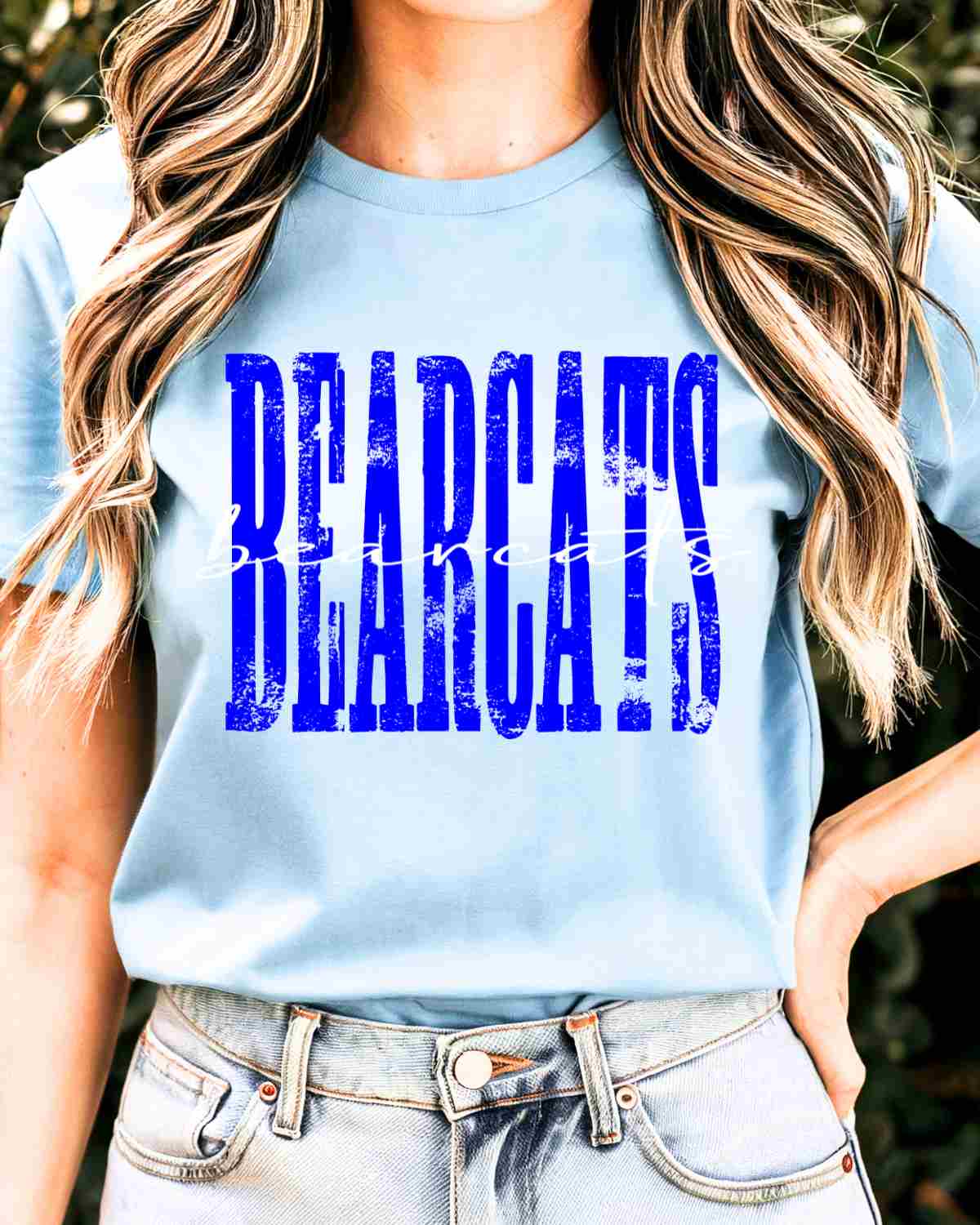 Bearcats Distressed DTF Transfer