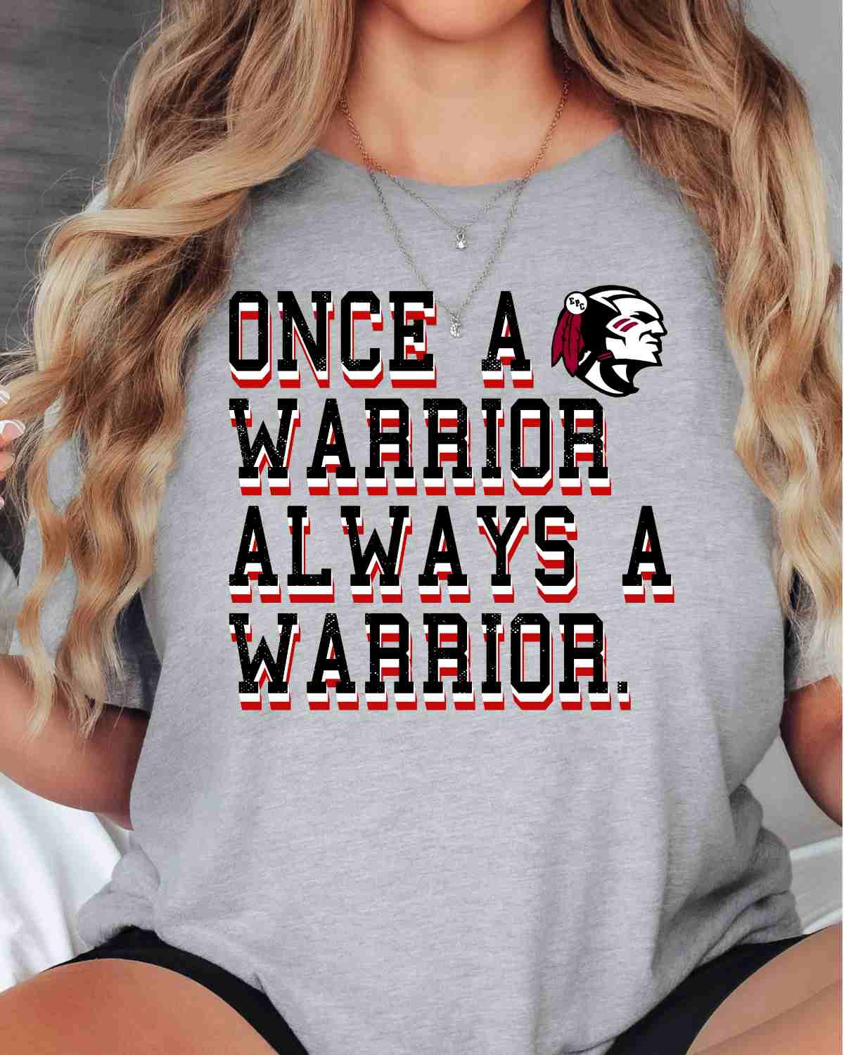 Once a Warrior Always a Warrior EPC DTF Transfer