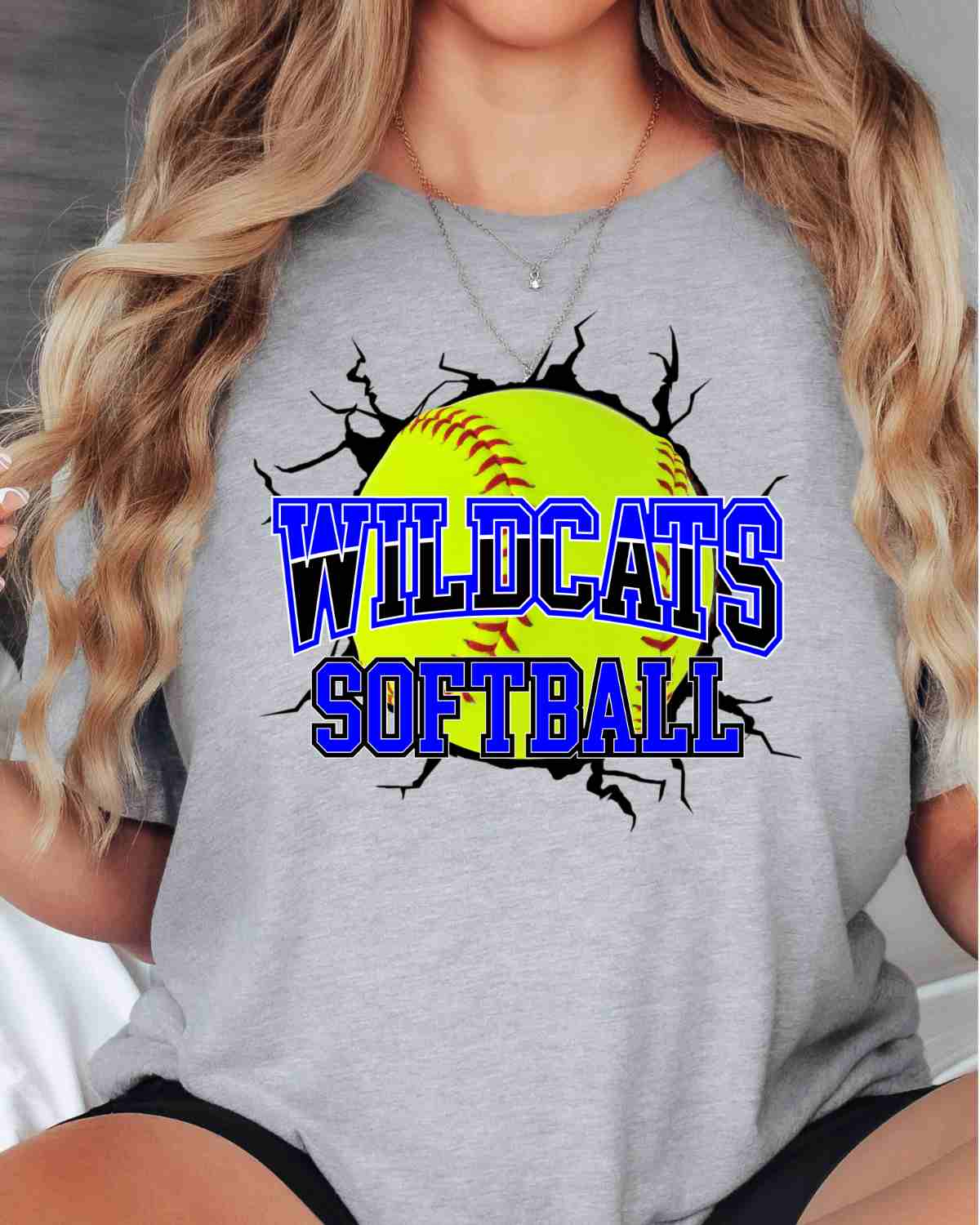 Wildcats Softball Break Through DTF Transfer