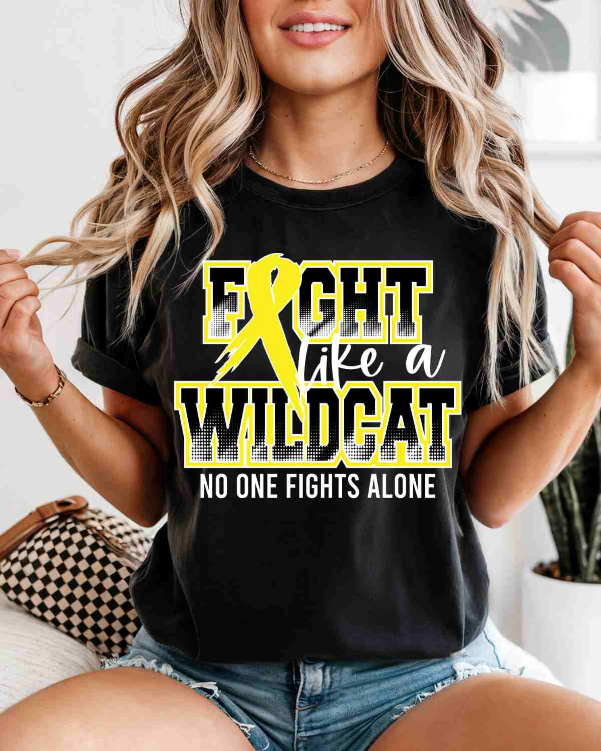 Fight Like A Wildcat DTF Transfer