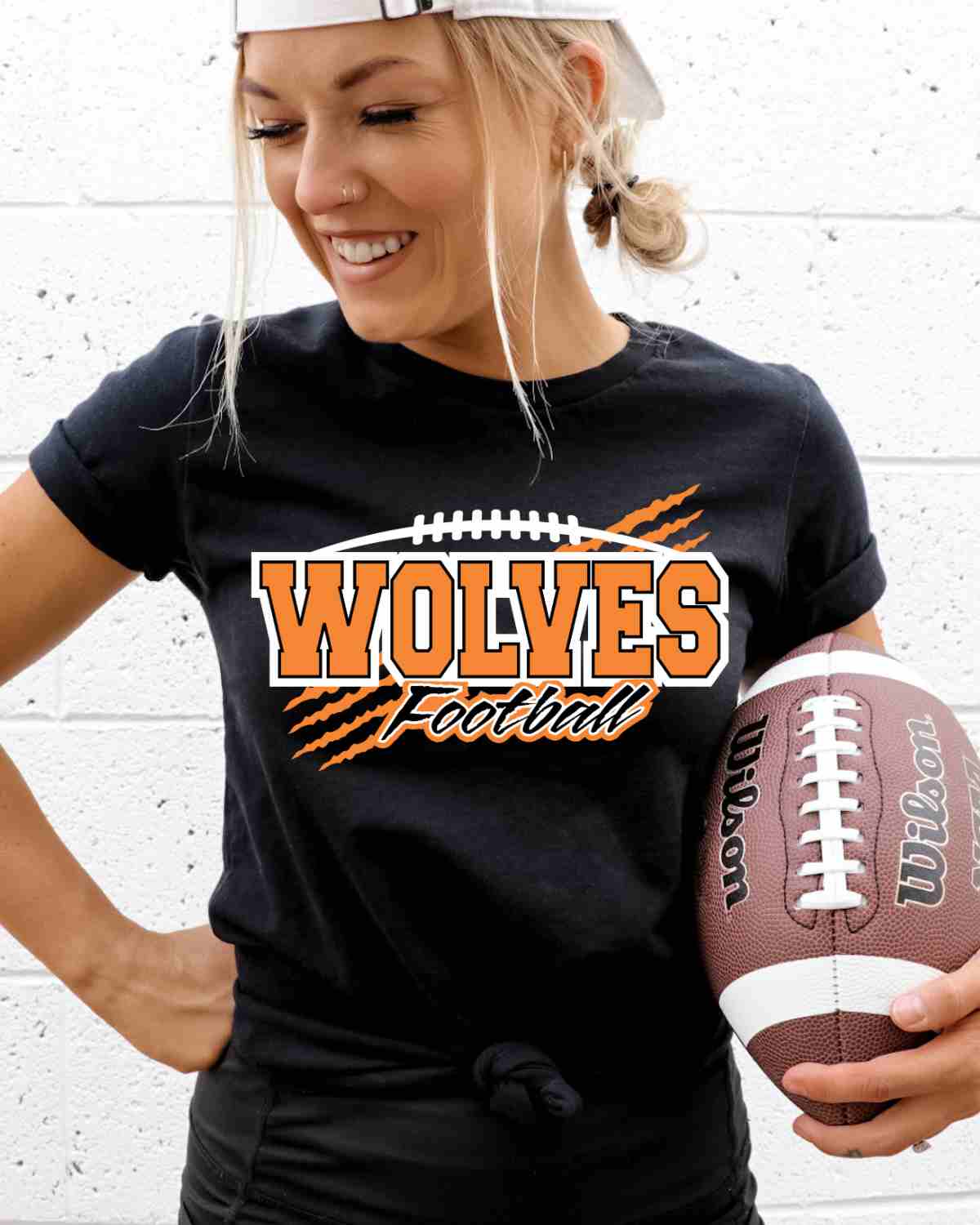 Wolves Football Claw Marks DTF Transfer