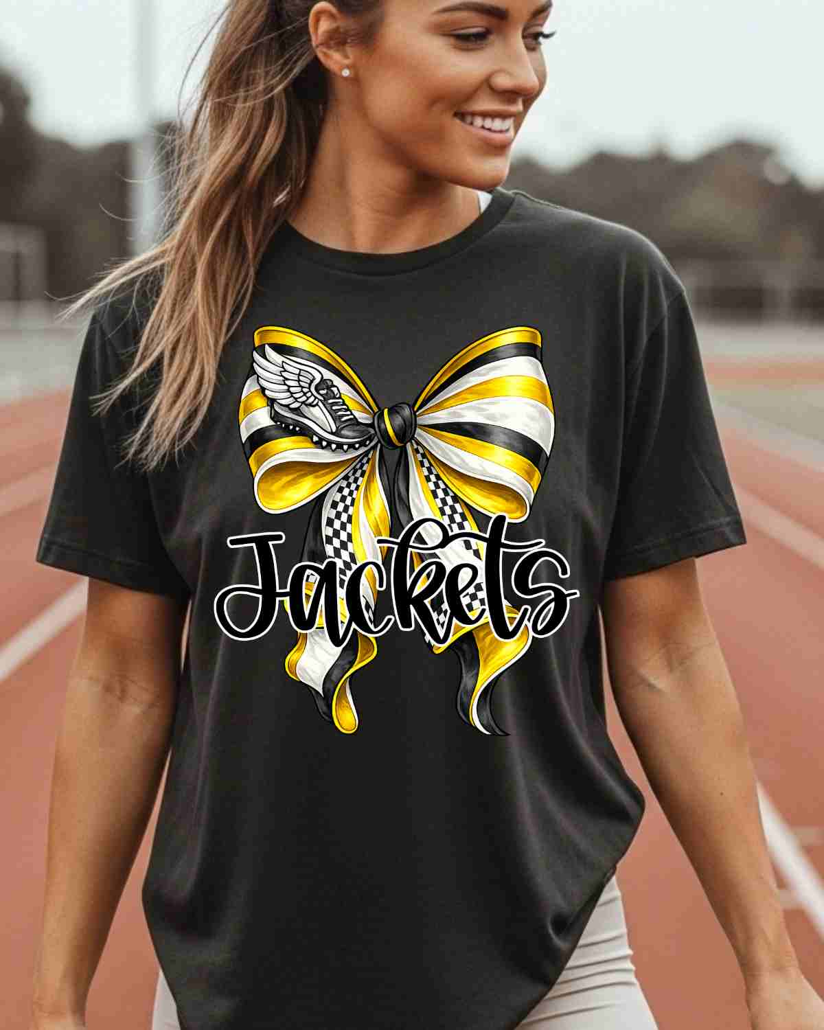 Jackets Track Bow DTF Transfer - Rustic Grace Heat Transfer Company