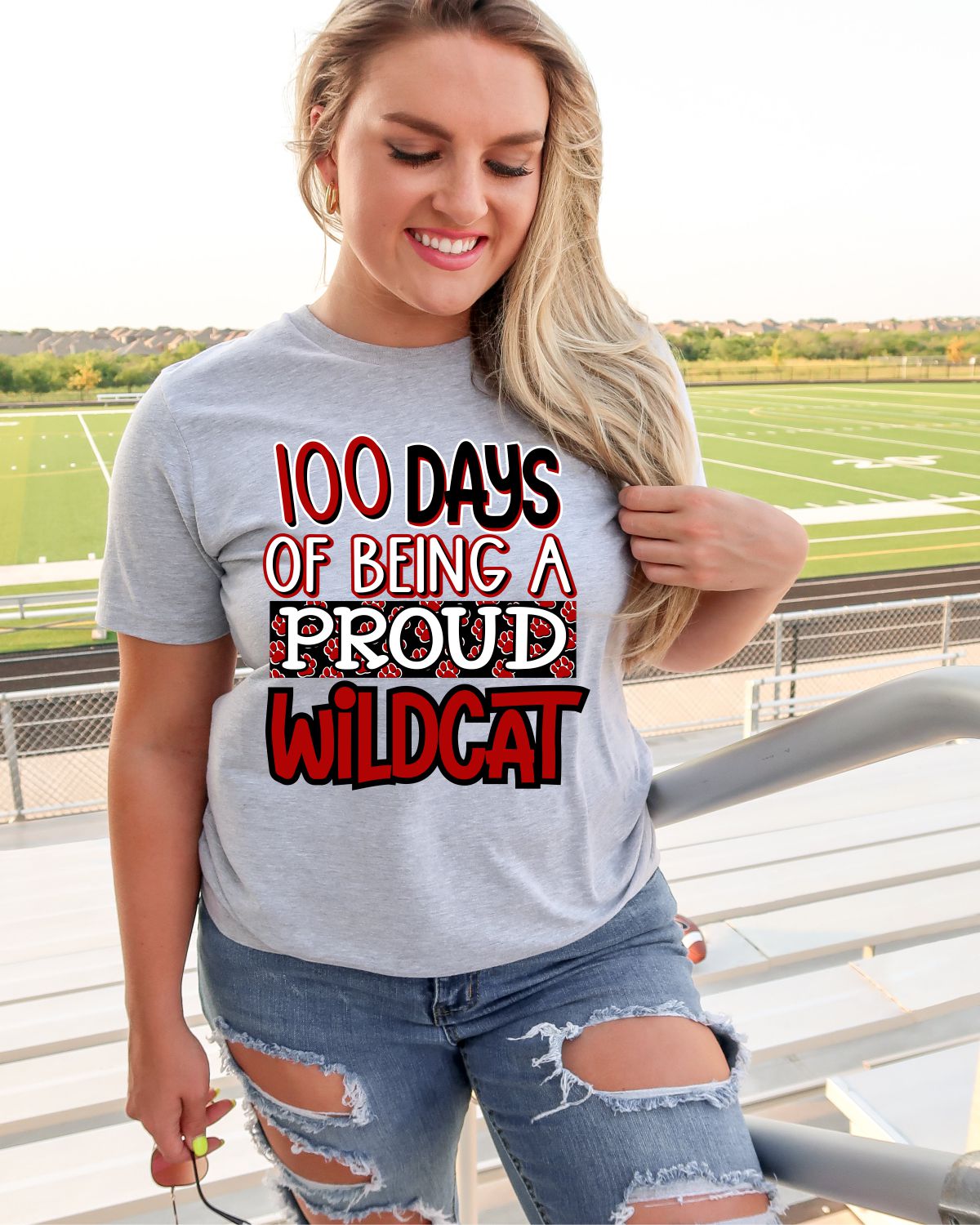 100 Days of Being a Wildcat Transfer - Rustic Grace Heat Transfer Company