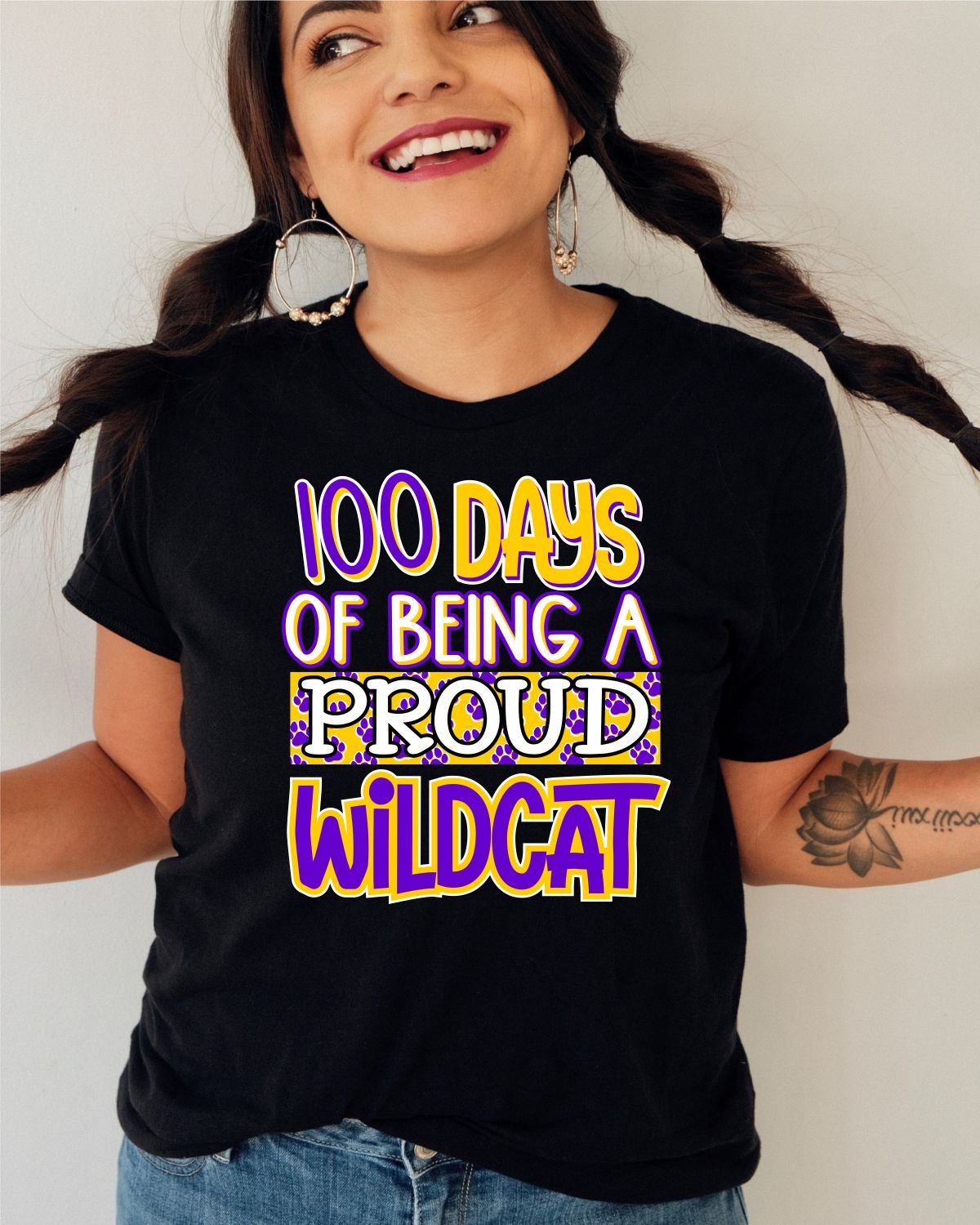 100 Days of Being a Wildcat Transfer - Rustic Grace Heat Transfer Company