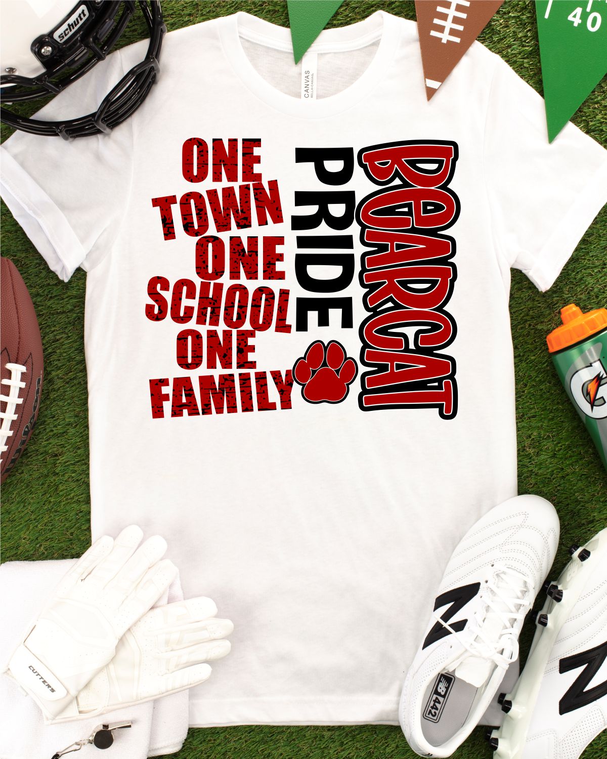 One Town One School Bearcat Pride DTF Transfer