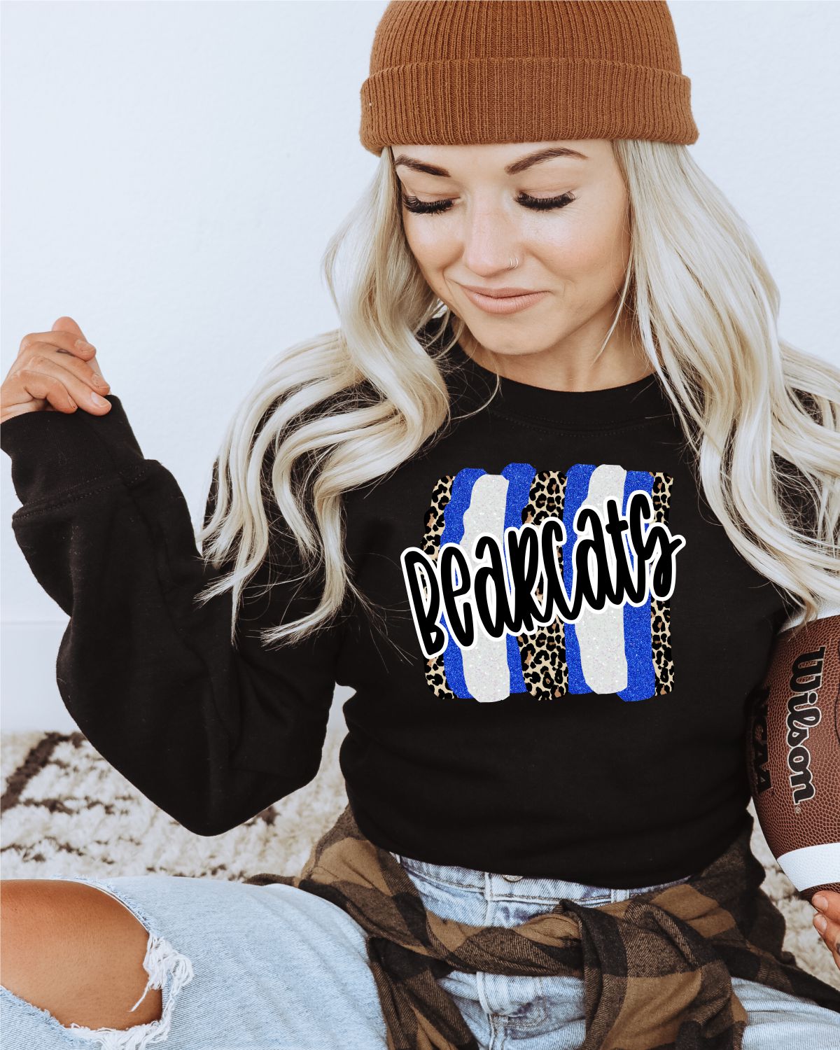 Bearcats Swash Transfer - Rustic Grace Heat Transfer Company