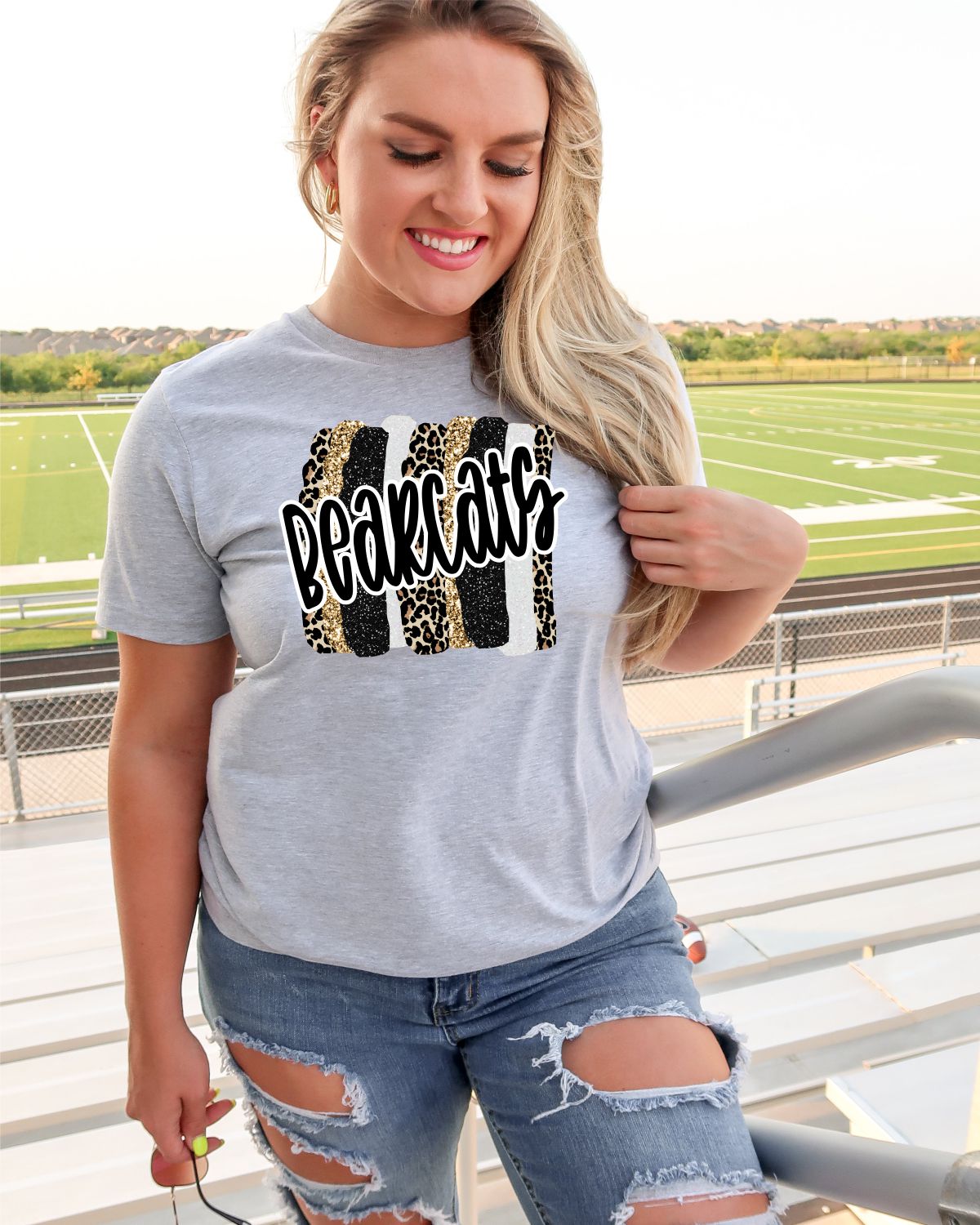 Bearcats Swash Transfer - Rustic Grace Heat Transfer Company