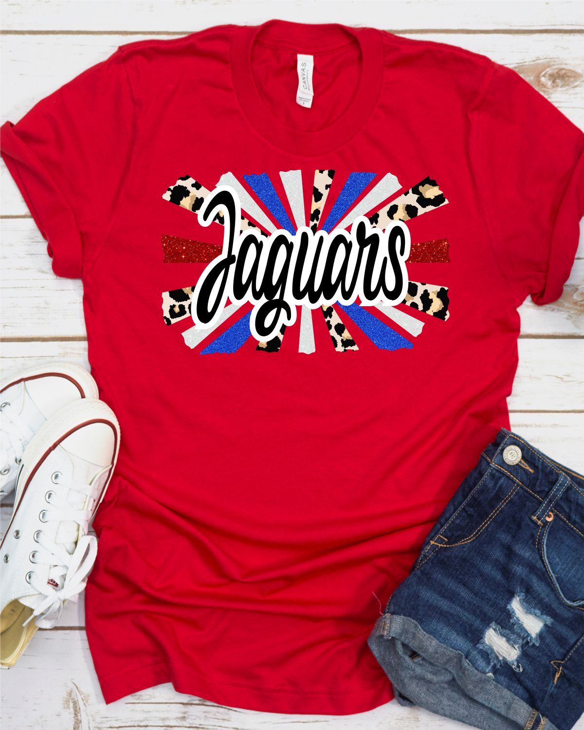 Jaguars Starburst Transfer - Rustic Grace Heat Transfer Company