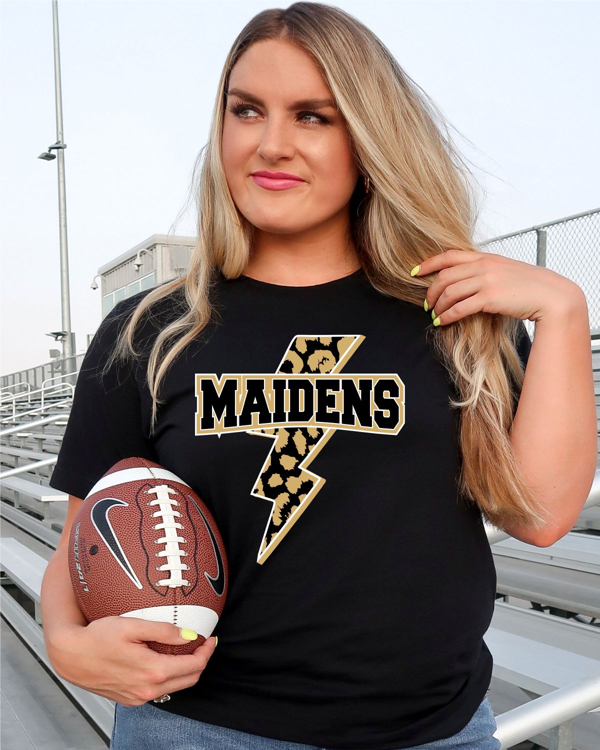 Maidens Lightning Bolt DTF Transfer