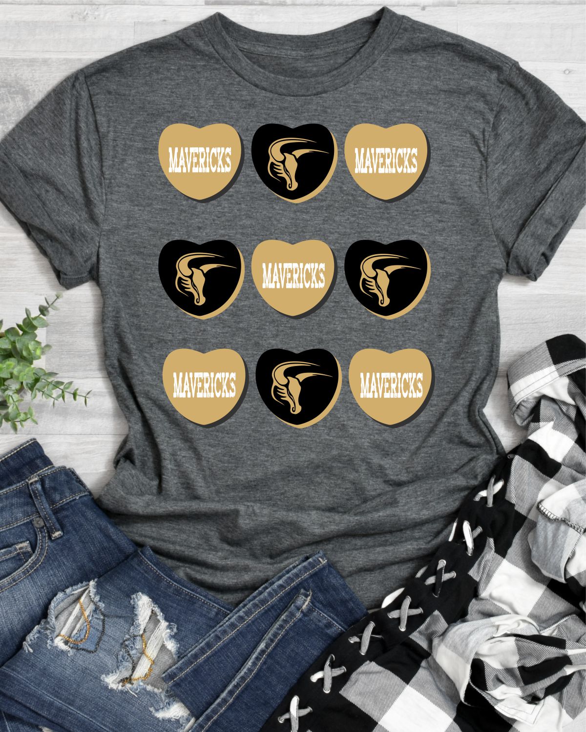 Mavericks Sweethearts DTF Transfer