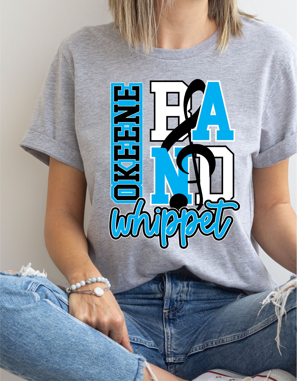 Okeene Whippet Band DTF Transfer