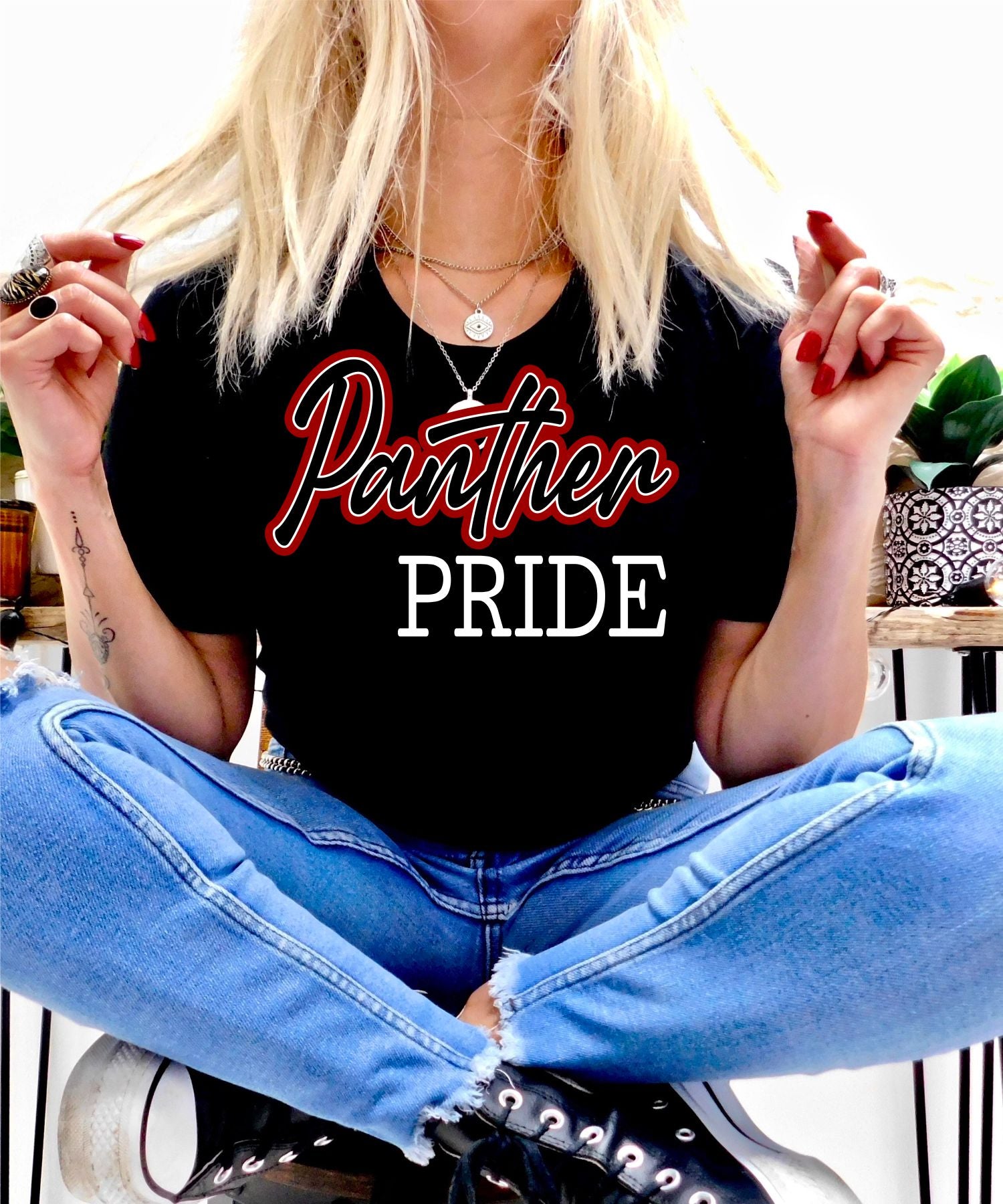 Panther Pride DTF Transfer