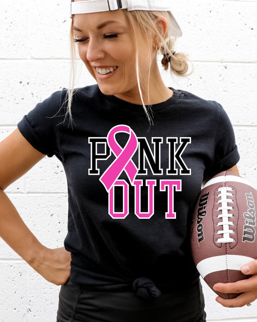 Pink Out DTF Transfer Rustic Grace Heat Transfer Company