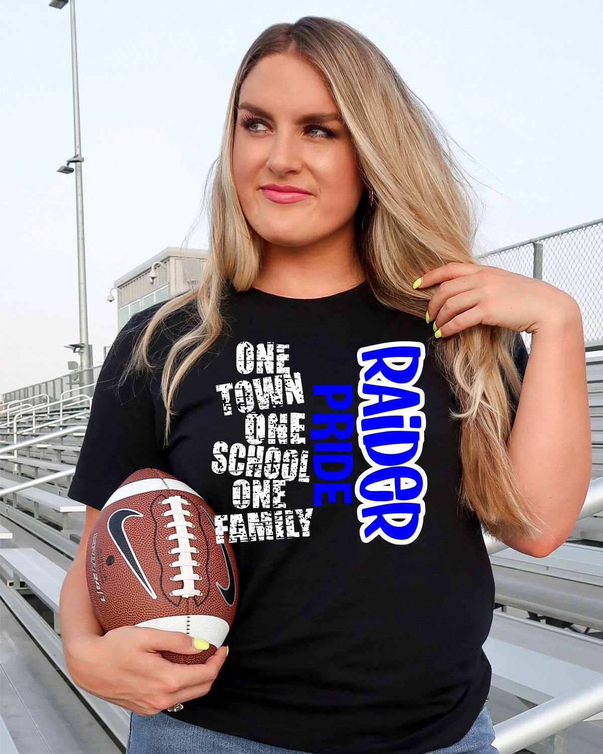 One Town One School Raider Pride DTF Transfer